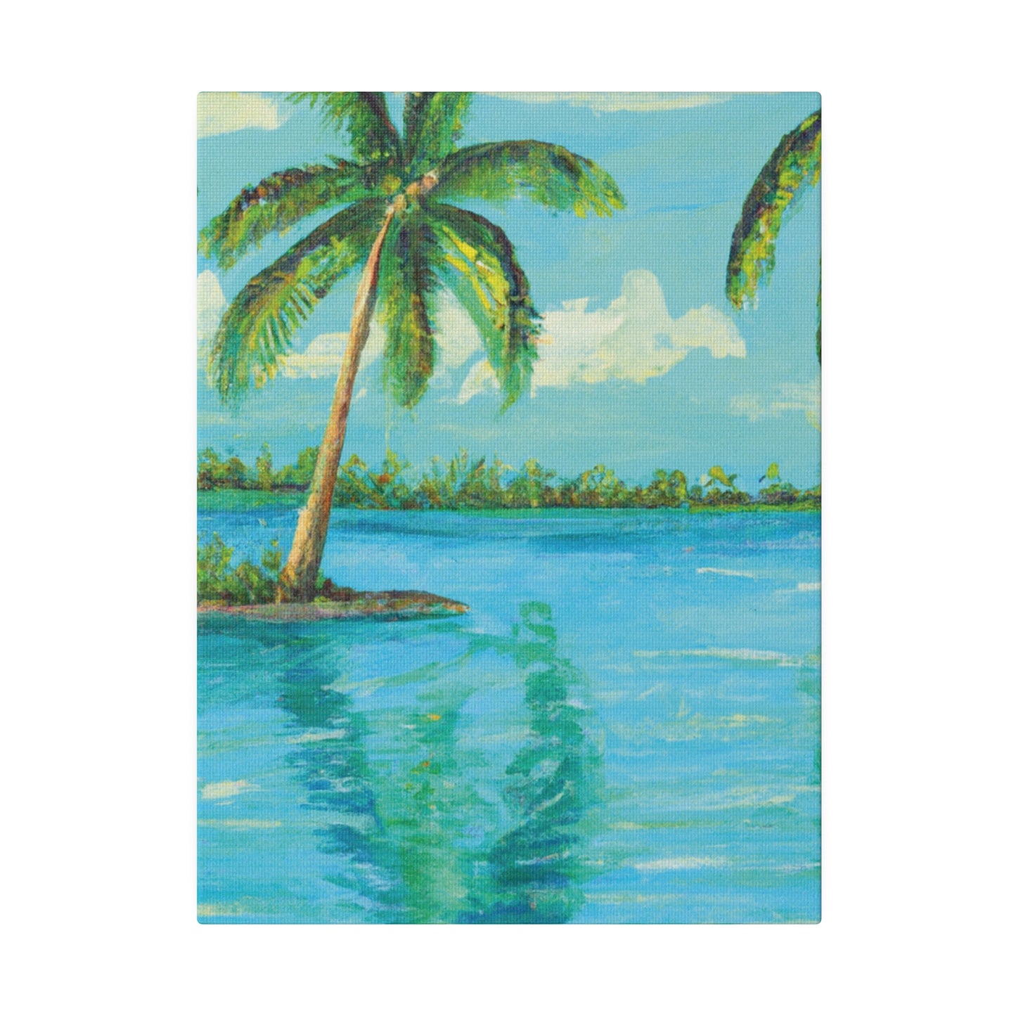 8276T - Bahamas Ocean Painting Print | Bahamas | Ocean | Beach | Poster | Home Decor | Wall Art | Canvas