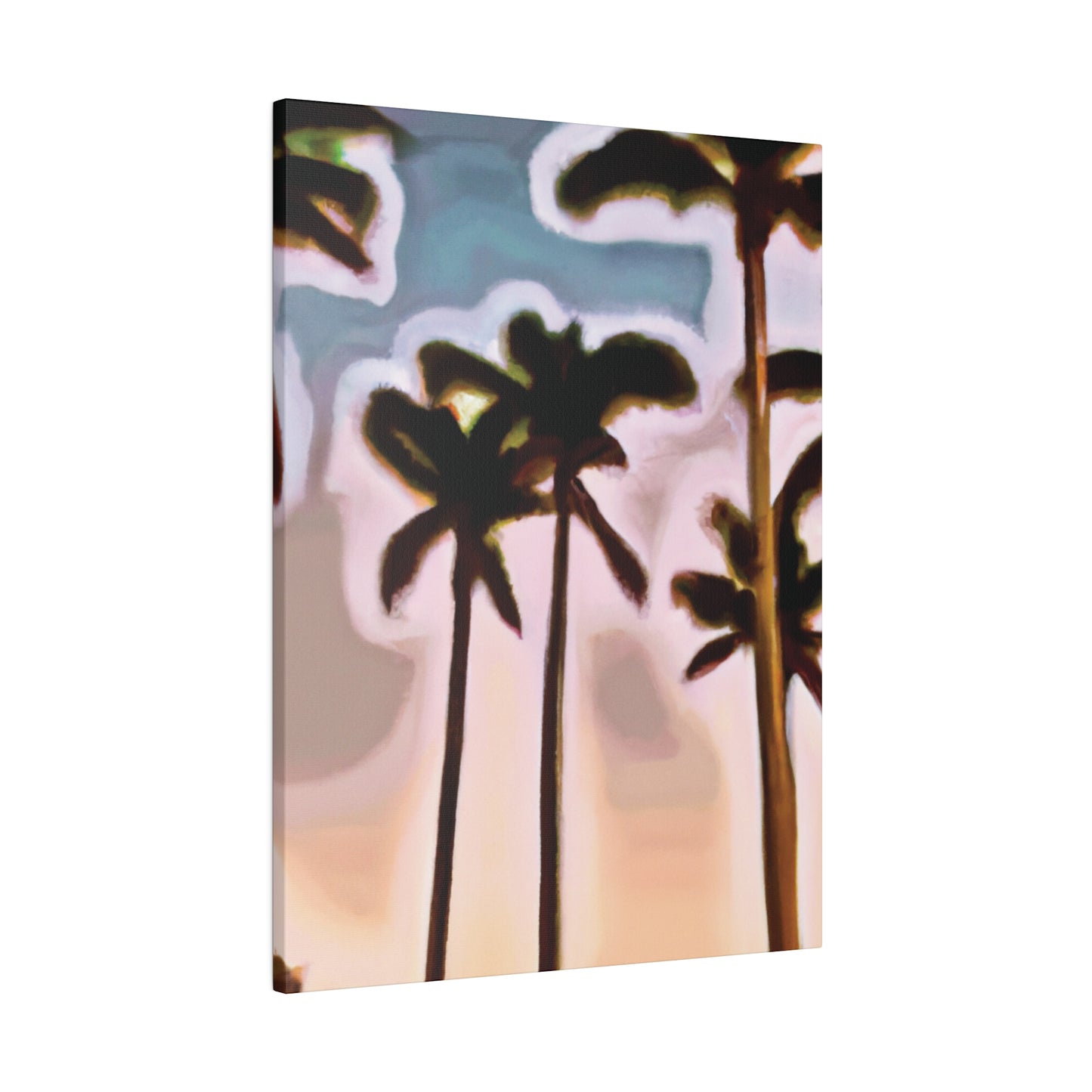 4828Q - Miami Beach Sunset Painting Print | Miami | Beach | Sunset | Poster | Home Decor | Wall Art | Canvas