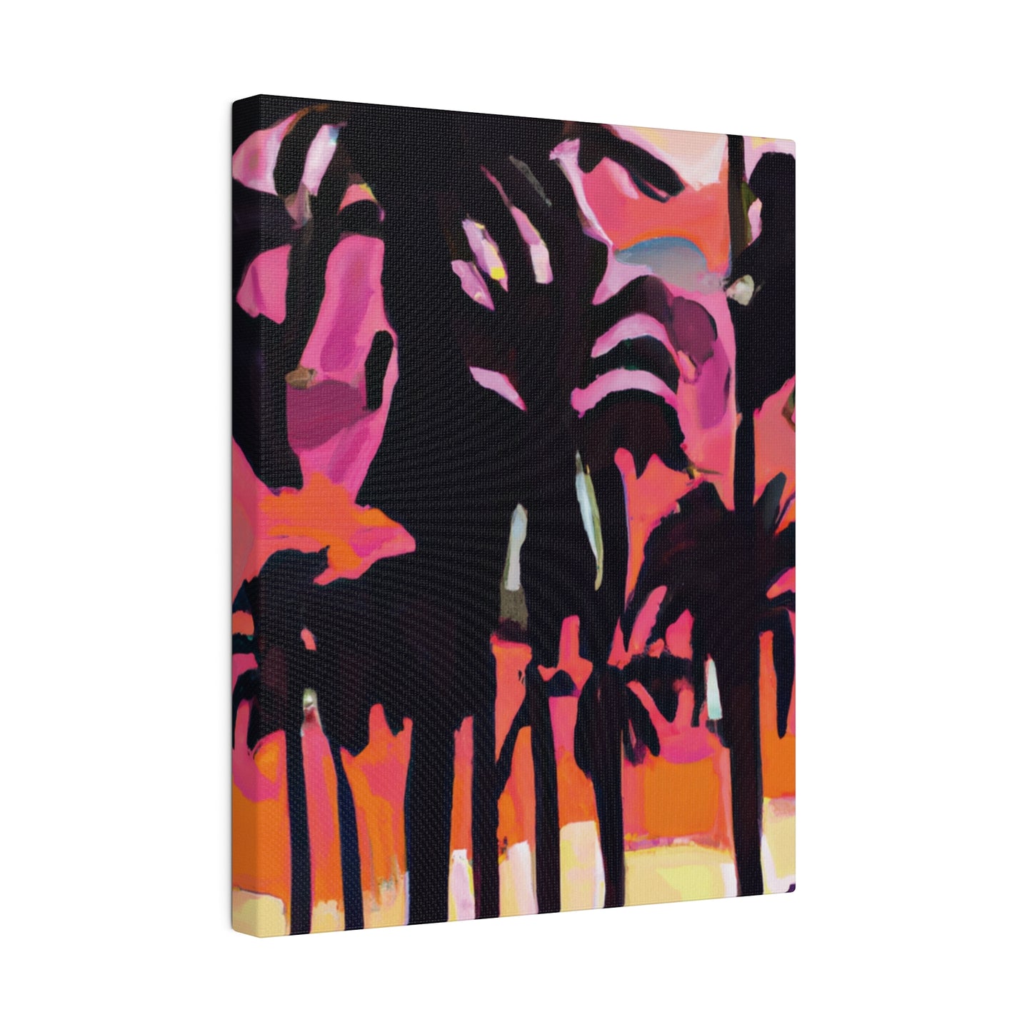 8741N - Miami Beach Sunset Painting Print | Miami | Beach | Sunset | Poster | Home Decor | Wall Art | Canvas