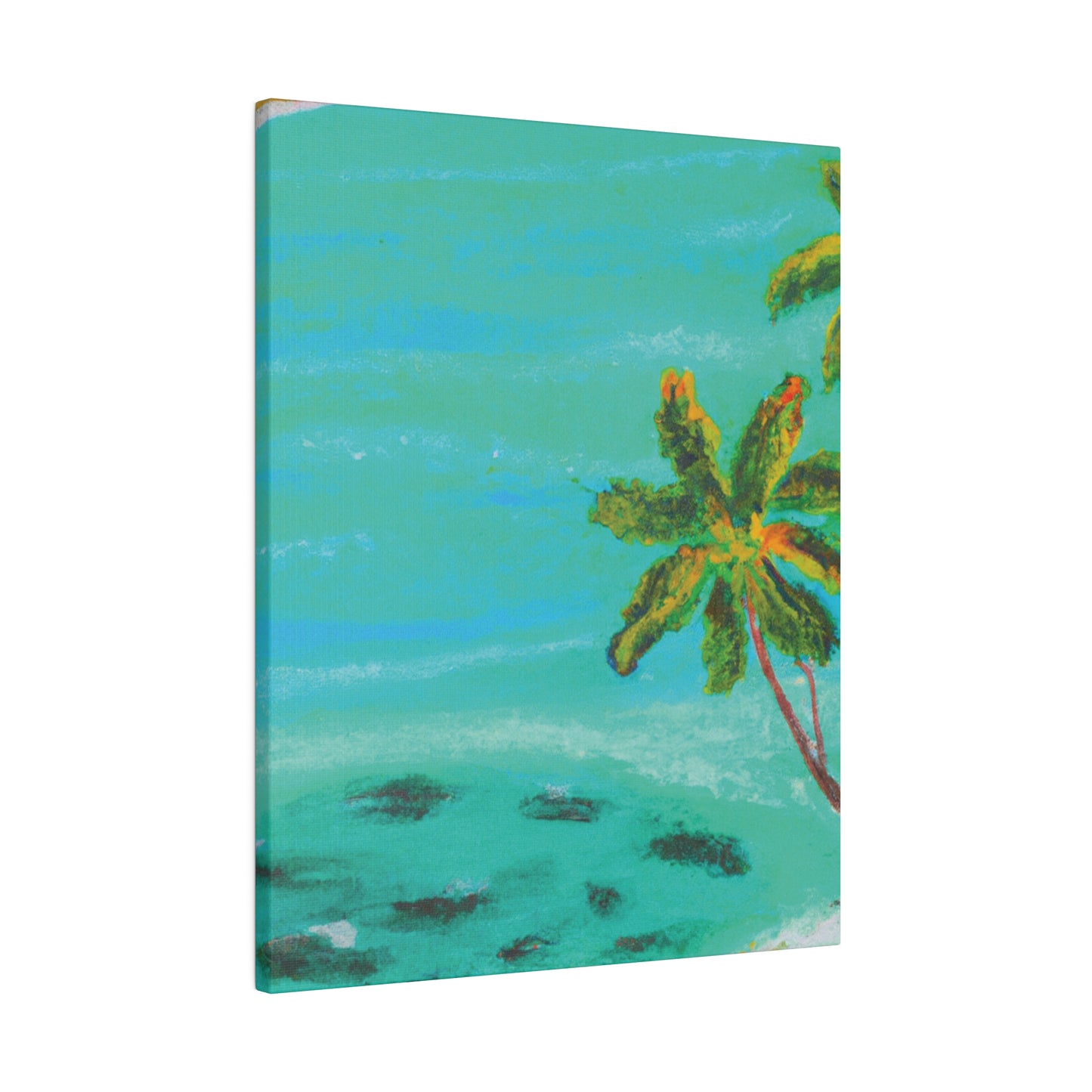 1417P - Bahamas Ocean Painting Print | Bahamas | Ocean | Beach | Poster | Home Decor | Wall Art | Canvas