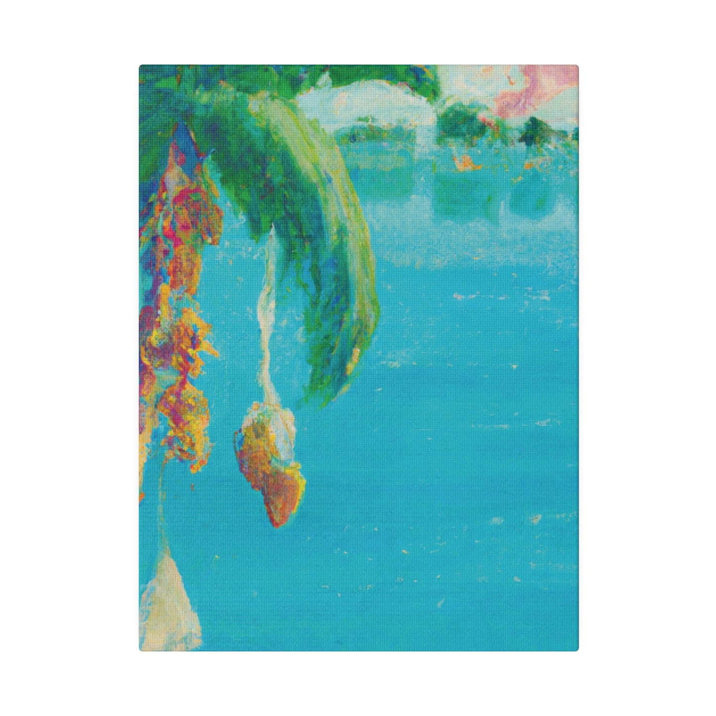 7357A - Bahamas Ocean Painting Print | Bahamas | Ocean | Beach | Poster | Home Decor | Wall Art | Canvas