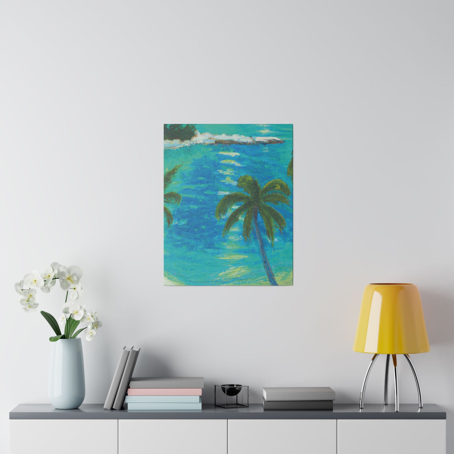 4512F - Bahamas Ocean Painting Print | Bahamas | Ocean | Beach | Poster | Home Decor | Wall Art | Canvas