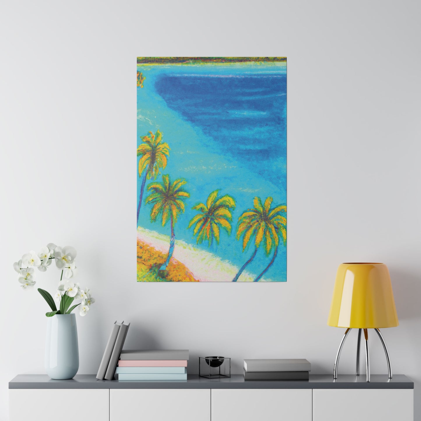 1588G - Bahamas Ocean Painting Print | Bahamas | Ocean | Beach | Poster | Home Decor | Wall Art | Canvas