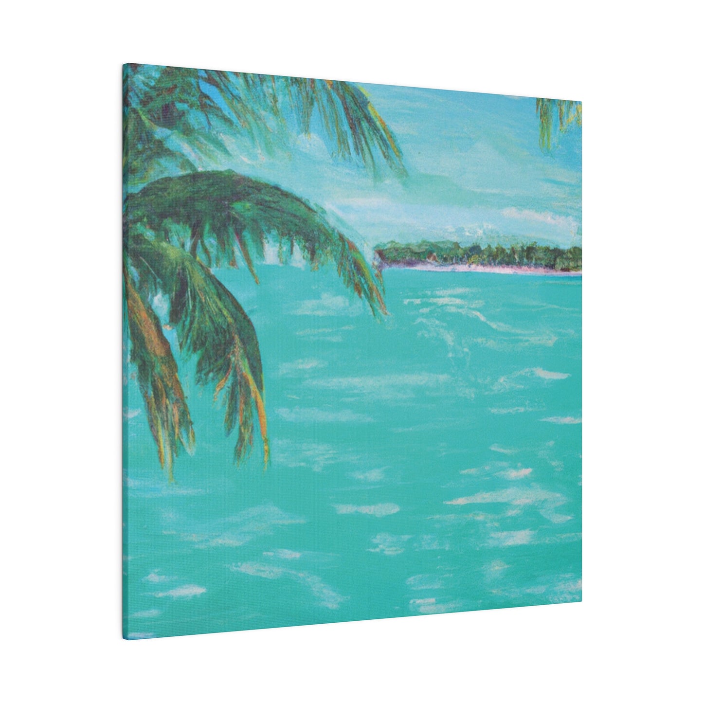 362P - Bahamas Ocean Painting Print | Bahamas | Ocean | Beach | Poster | Home Decor | Wall Art | Canvas