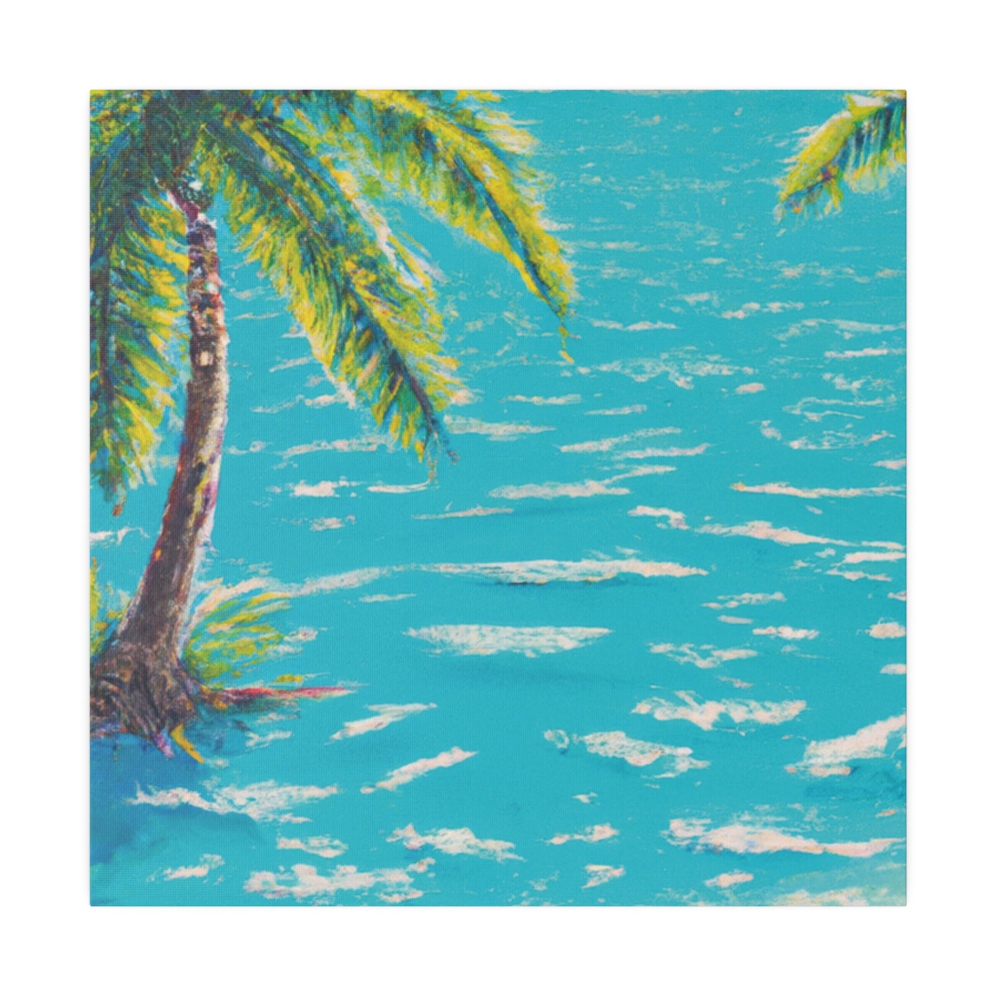 9501E - Bahamas Ocean Painting Print | Bahamas | Ocean | Beach | Poster | Home Decor | Wall Art | Canvas