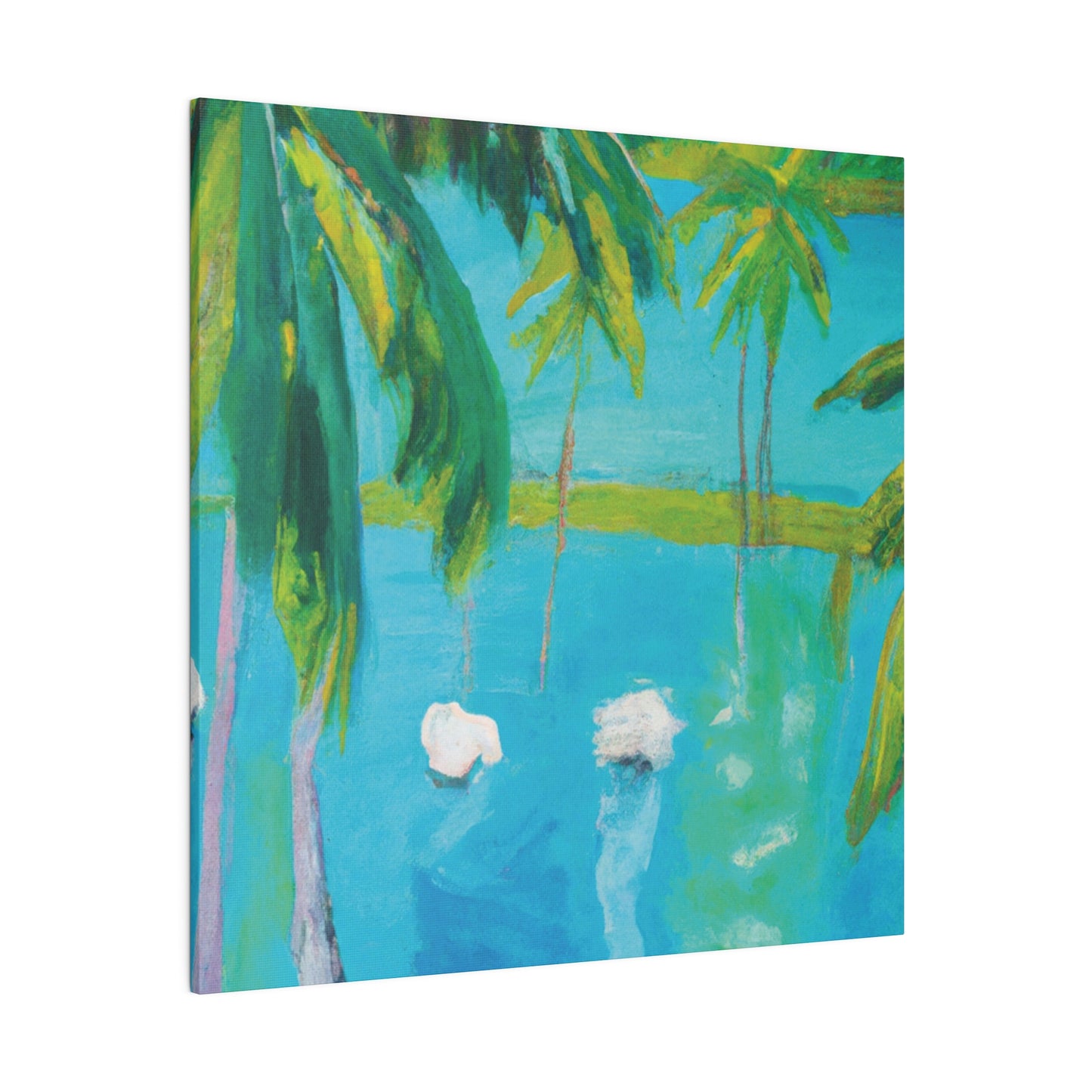 5643X - Bahamas Ocean Painting Print | Bahamas | Ocean | Beach | Poster | Home Decor | Wall Art | Canvas