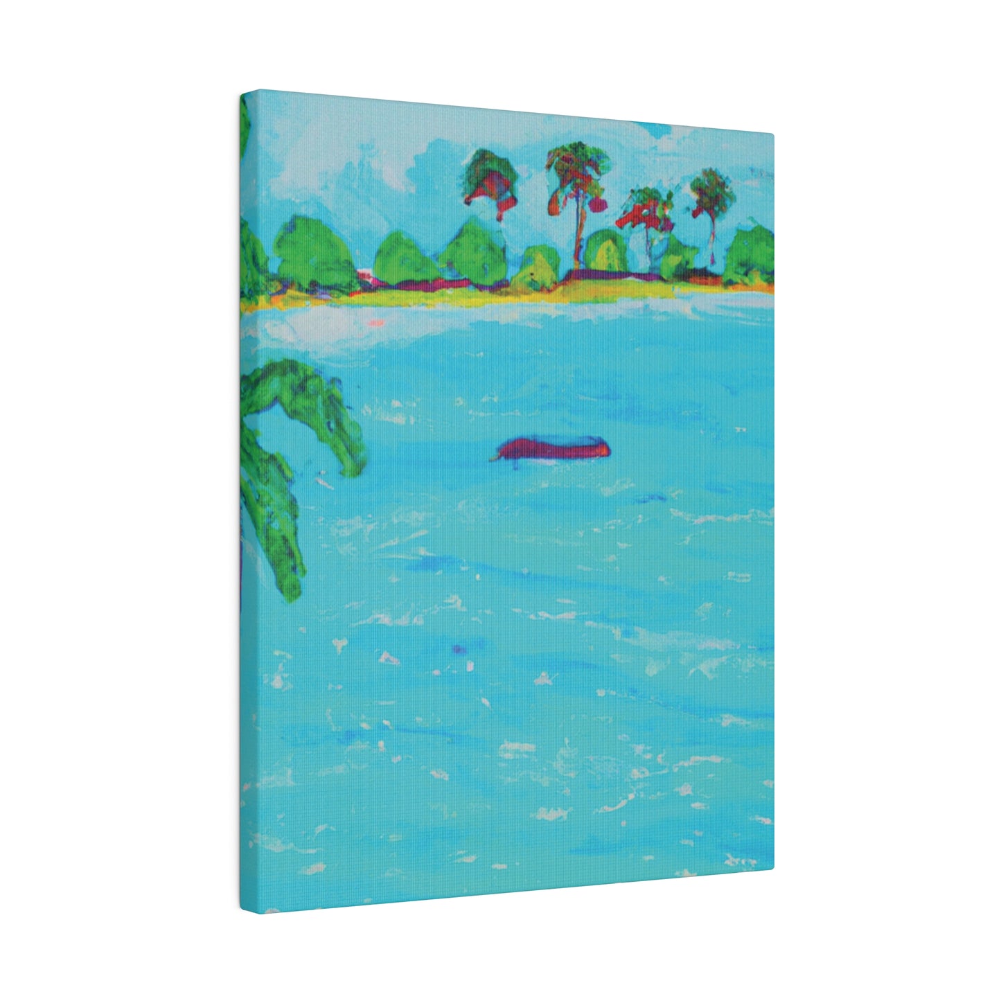 7481H - Bahamas Ocean Painting Print | Bahamas | Ocean | Beach | Poster | Home Decor | Wall Art | Canvas