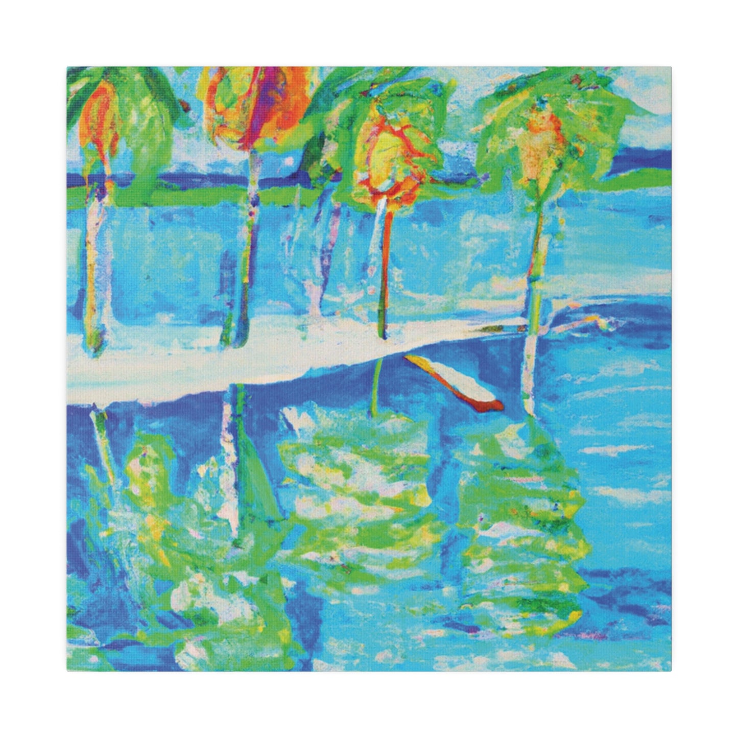 8103Q - Bahamas Ocean Painting Print | Bahamas | Ocean | Beach | Poster | Home Decor | Wall Art | Canvas