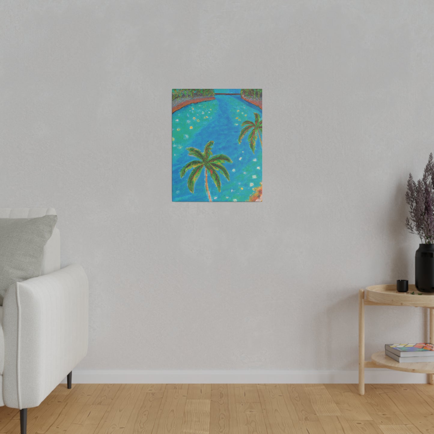 3827C - Bahamas Ocean Painting Print | Bahamas | Ocean | Beach | Poster | Home Decor | Wall Art | Canvas