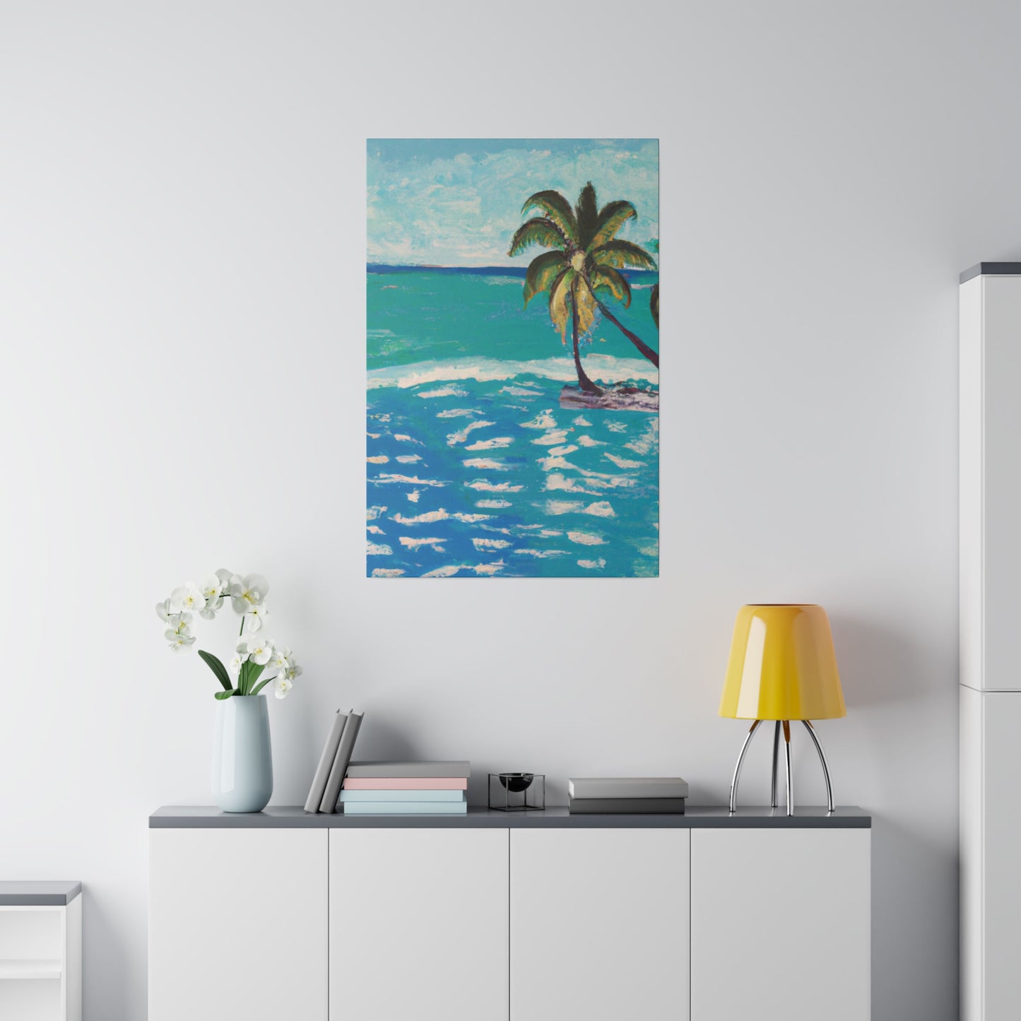 4081V - Bahamas Ocean Painting Print | Bahamas | Ocean | Beach | Poster | Home Decor | Wall Art | Canvas