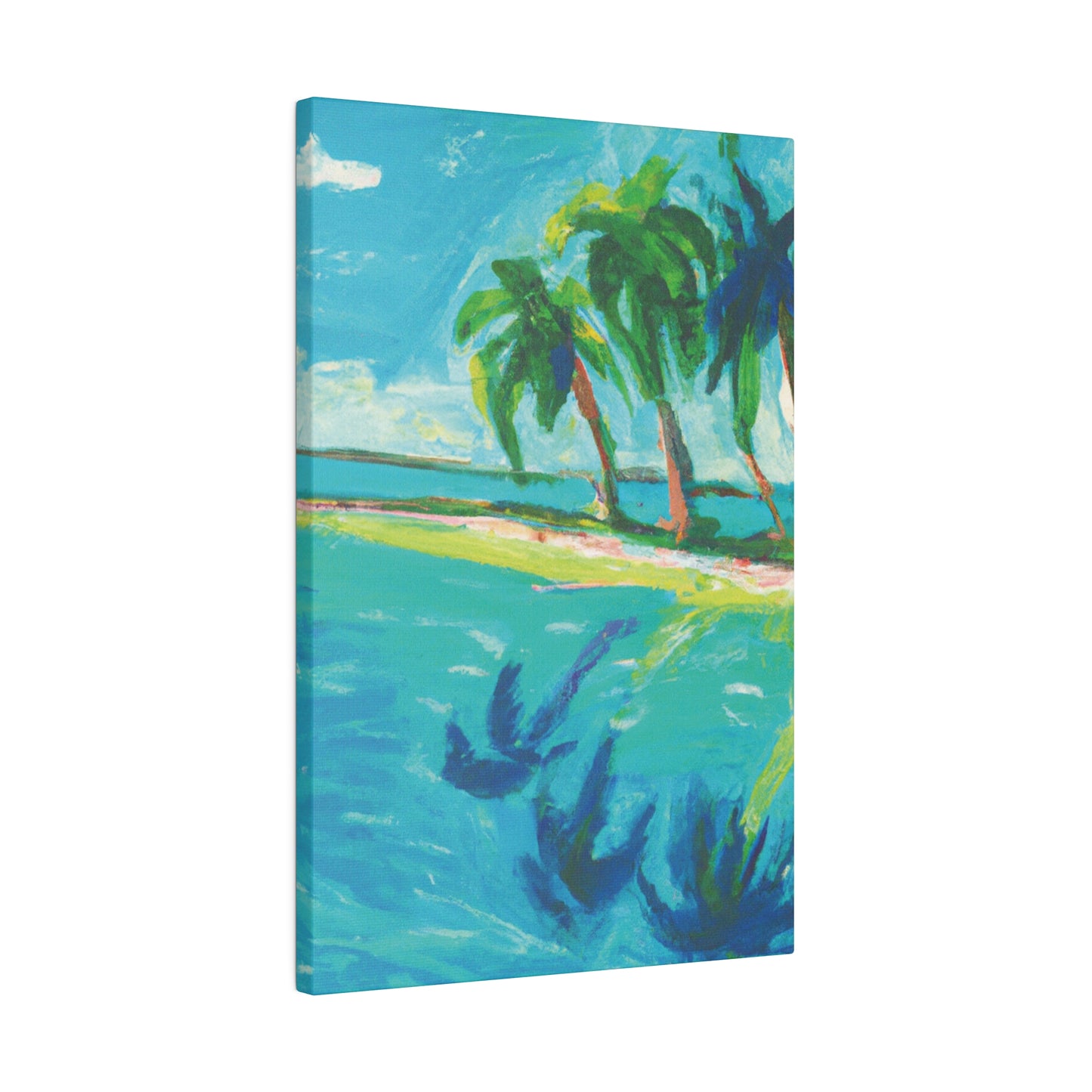 7326Z - Bahamas Ocean Painting Print | Bahamas | Ocean | Beach | Poster | Home Decor | Wall Art | Canvas