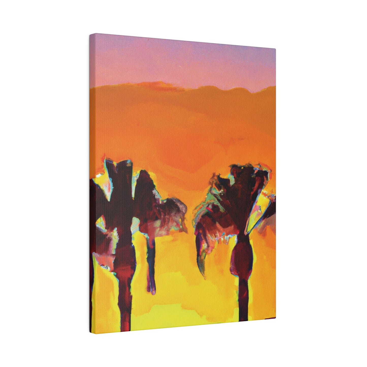 9347V - Miami Beach Sunset Painting Print | Miami | Beach | Sunset | Poster | Home Decor | Wall Art | Canvas