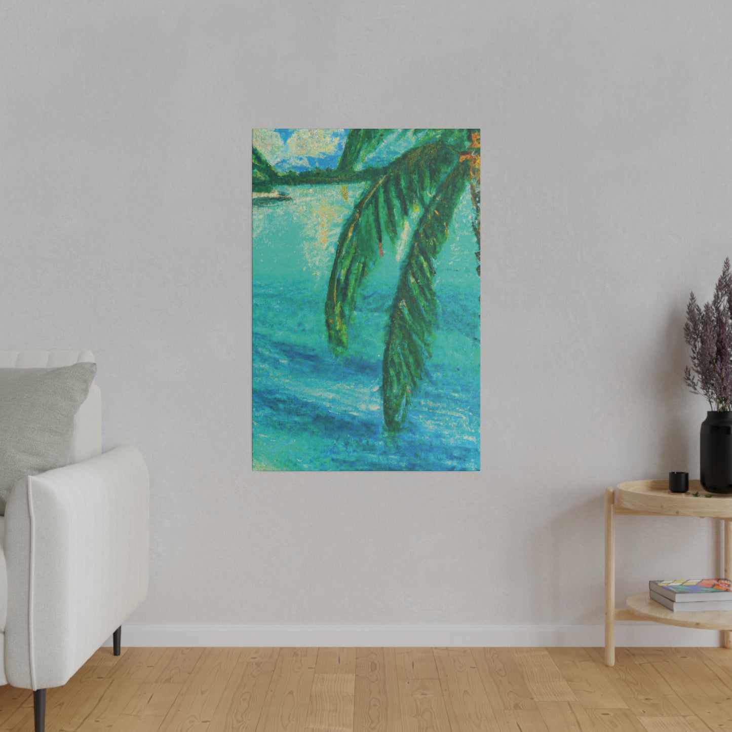 7714W - Bahamas Ocean Painting Print | Bahamas | Ocean | Beach | Poster | Home Decor | Wall Art | Canvas