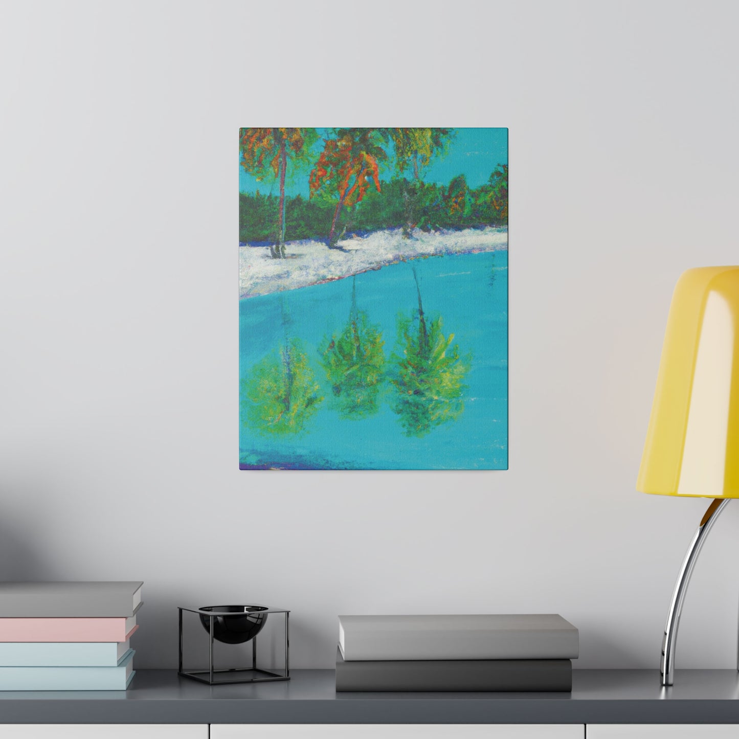 8297H - Bahamas Ocean Painting Print | Bahamas | Ocean | Beach | Poster | Home Decor | Wall Art | Canvas