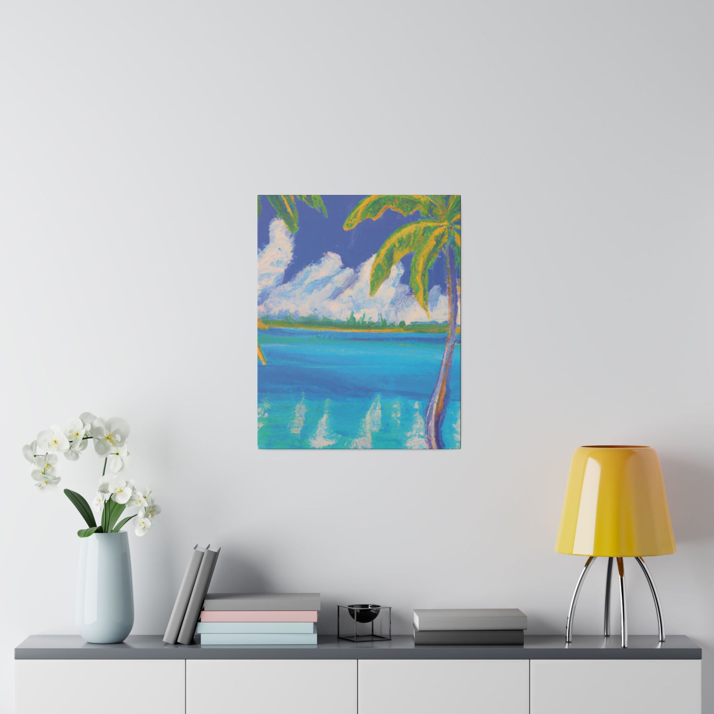 3054I - Bahamas Ocean Painting Print | Bahamas | Ocean | Beach | Poster | Home Decor | Wall Art | Canvas