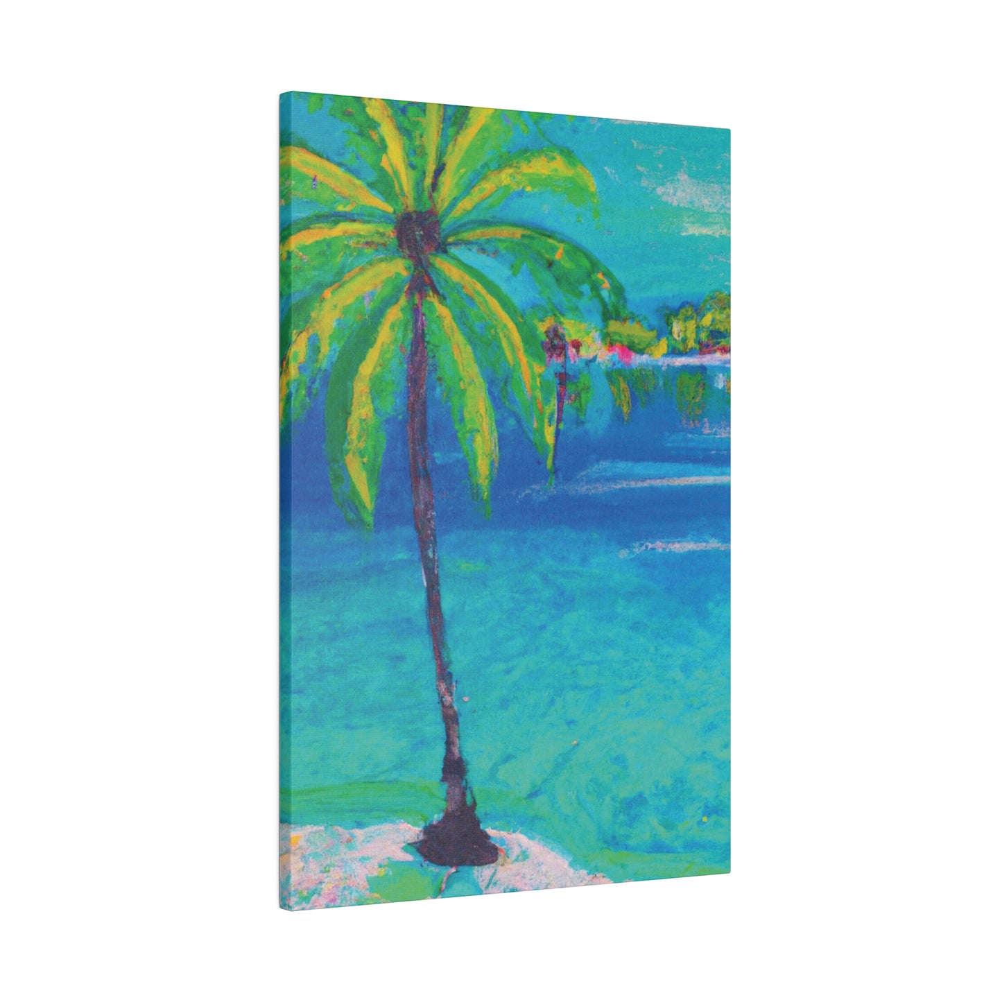 7741F - Bahamas Ocean Painting Print | Bahamas | Ocean | Beach | Poster | Home Decor | Wall Art | Canvas