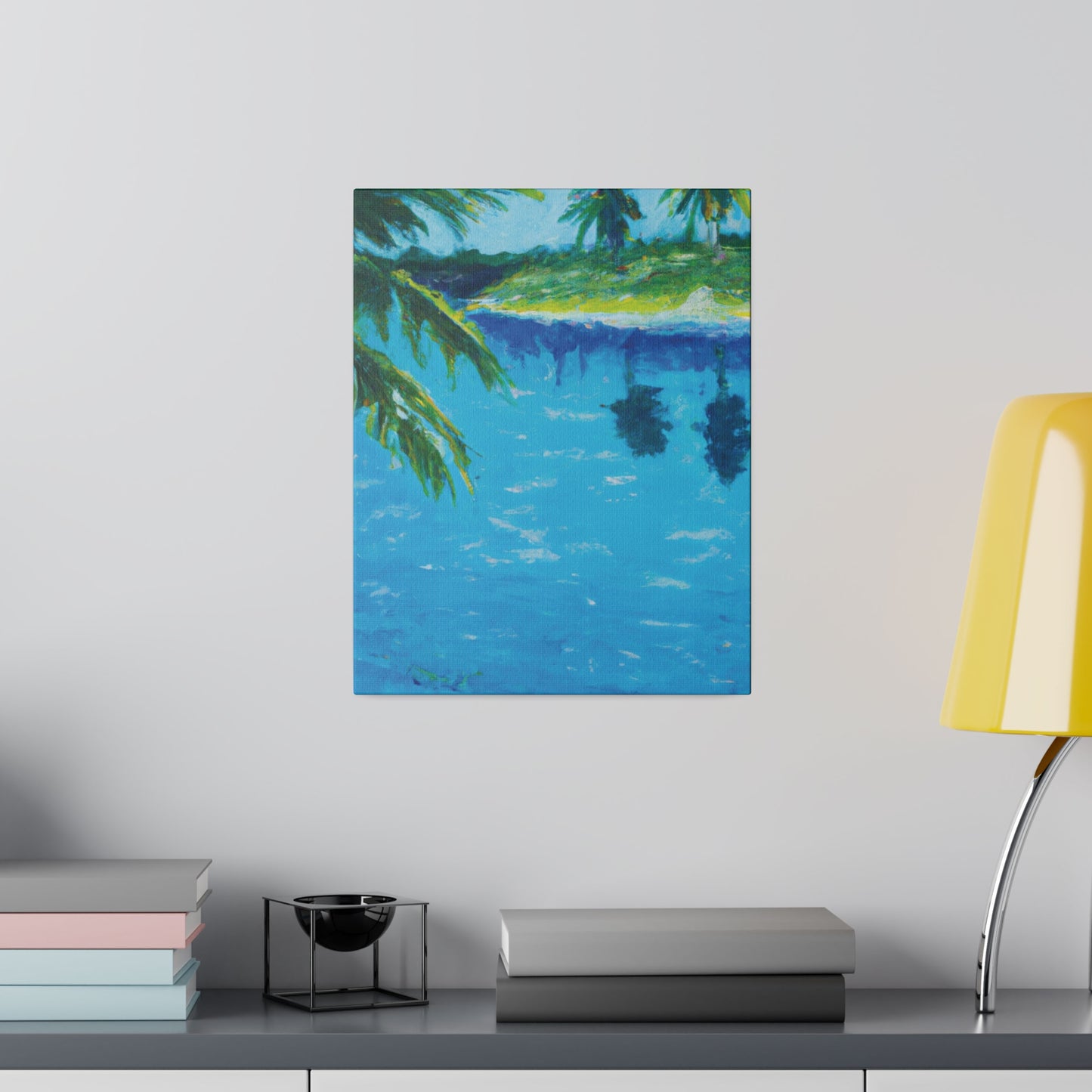 4568T - Bahamas Ocean Painting Print | Bahamas | Ocean | Beach | Poster | Home Decor | Wall Art | Canvas