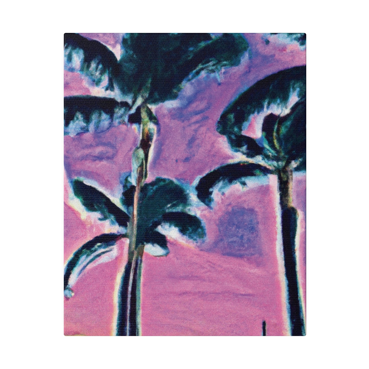 5697K - Miami Beach Sunset Painting Print | Miami | Beach | Sunset | Poster | Home Decor | Wall Art | Canvas