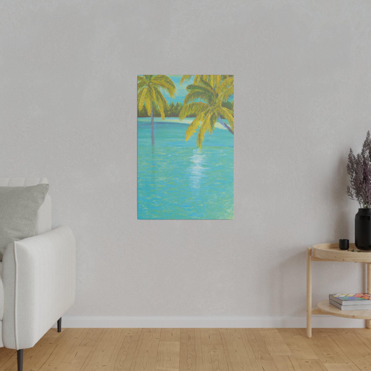 3412M - Bahamas Ocean Painting Print | Bahamas | Ocean | Beach | Poster | Home Decor | Wall Art | Canvas