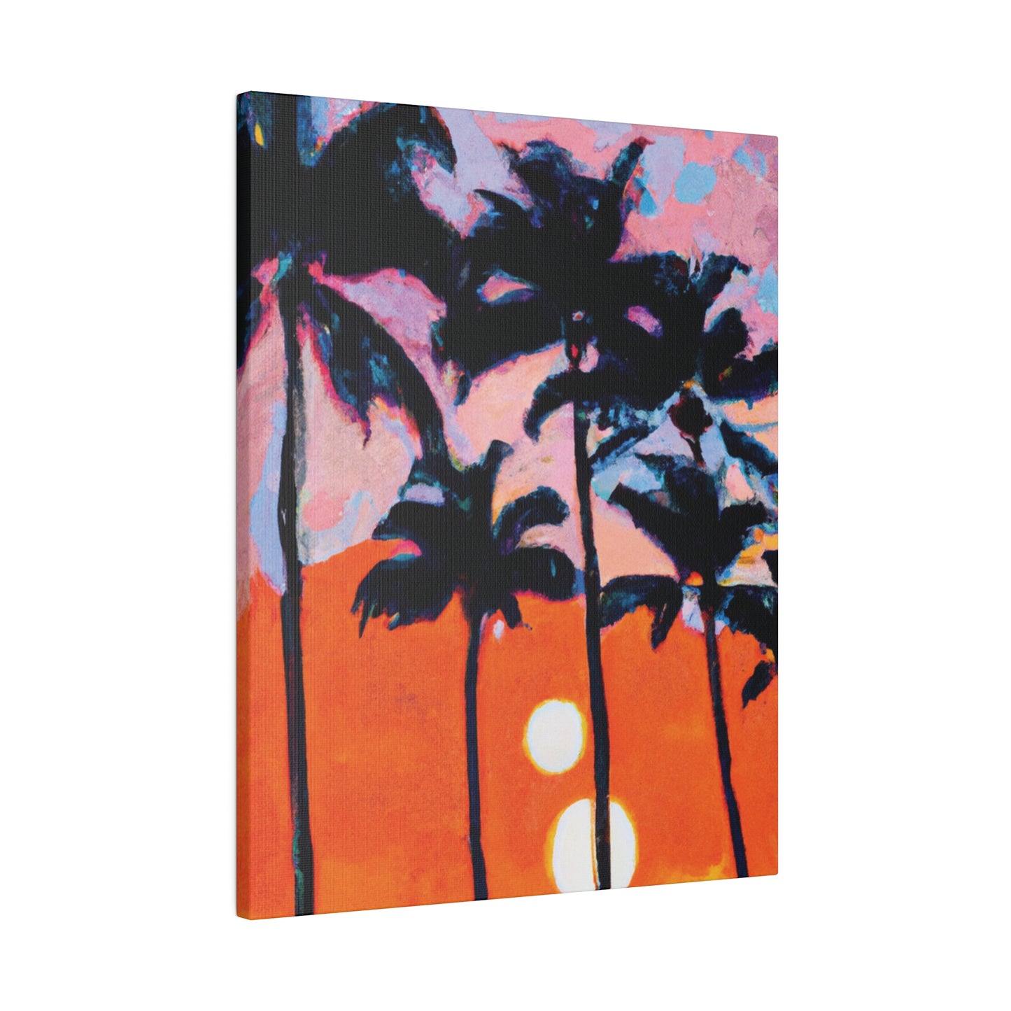 5347Z - Miami Beach Sunset Painting Print | Miami | Beach | Sunset | Poster | Home Decor | Wall Art | Canvas