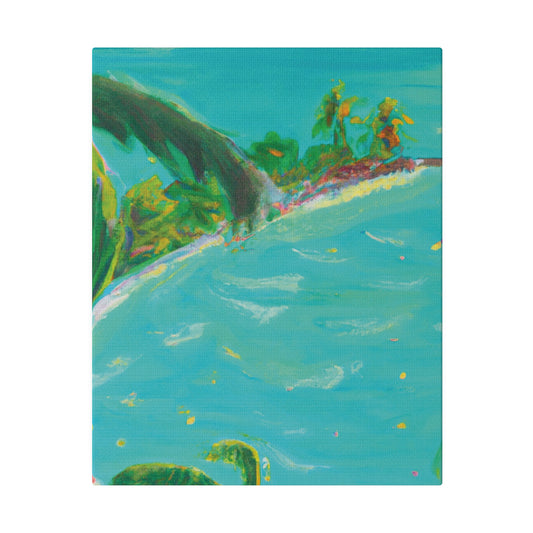 1935K - Bahamas Ocean Painting Print | Bahamas | Ocean | Beach | Poster | Home Decor | Wall Art | Canvas