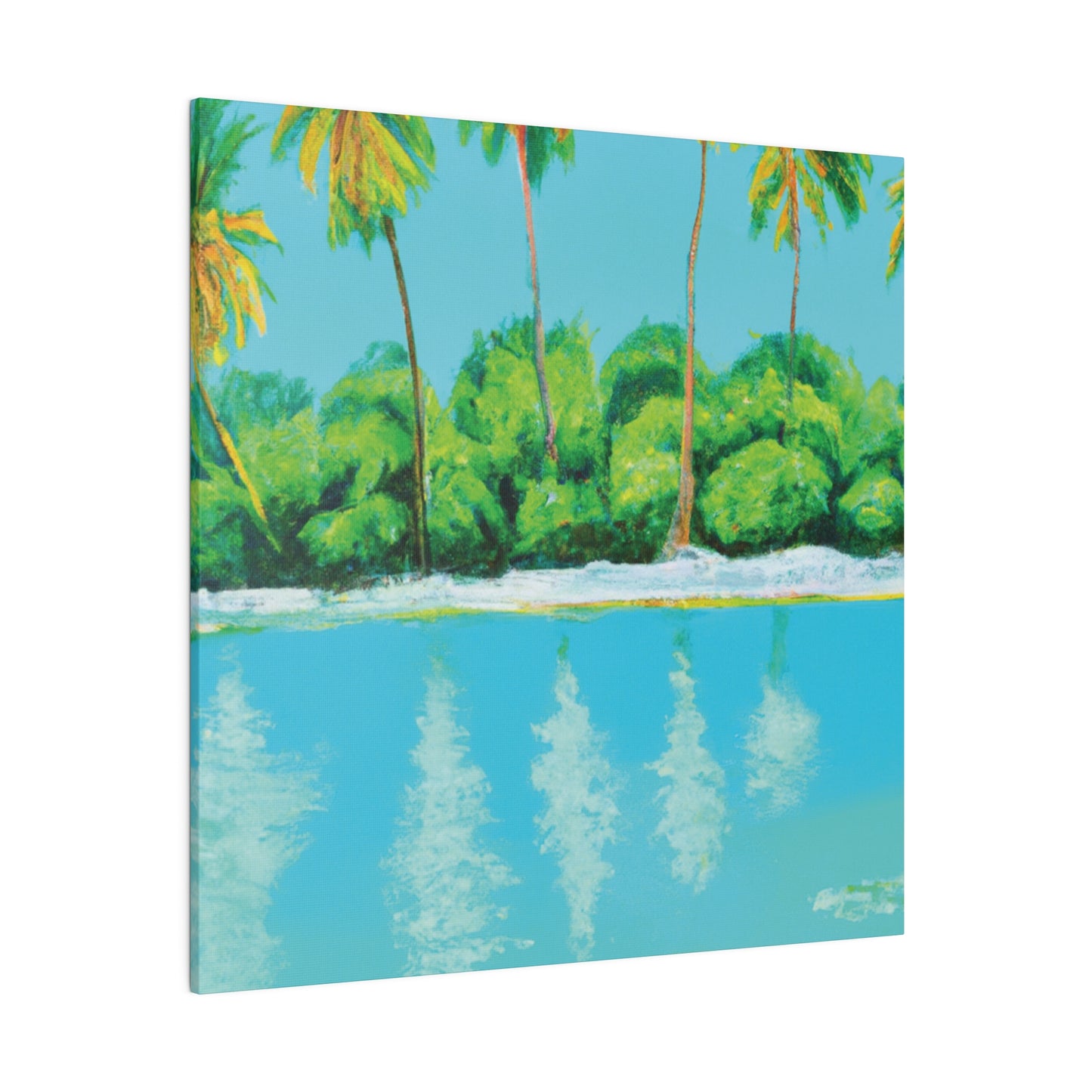 7552U - Bahamas Ocean Painting Print | Bahamas | Ocean | Beach | Poster | Home Decor | Wall Art | Canvas