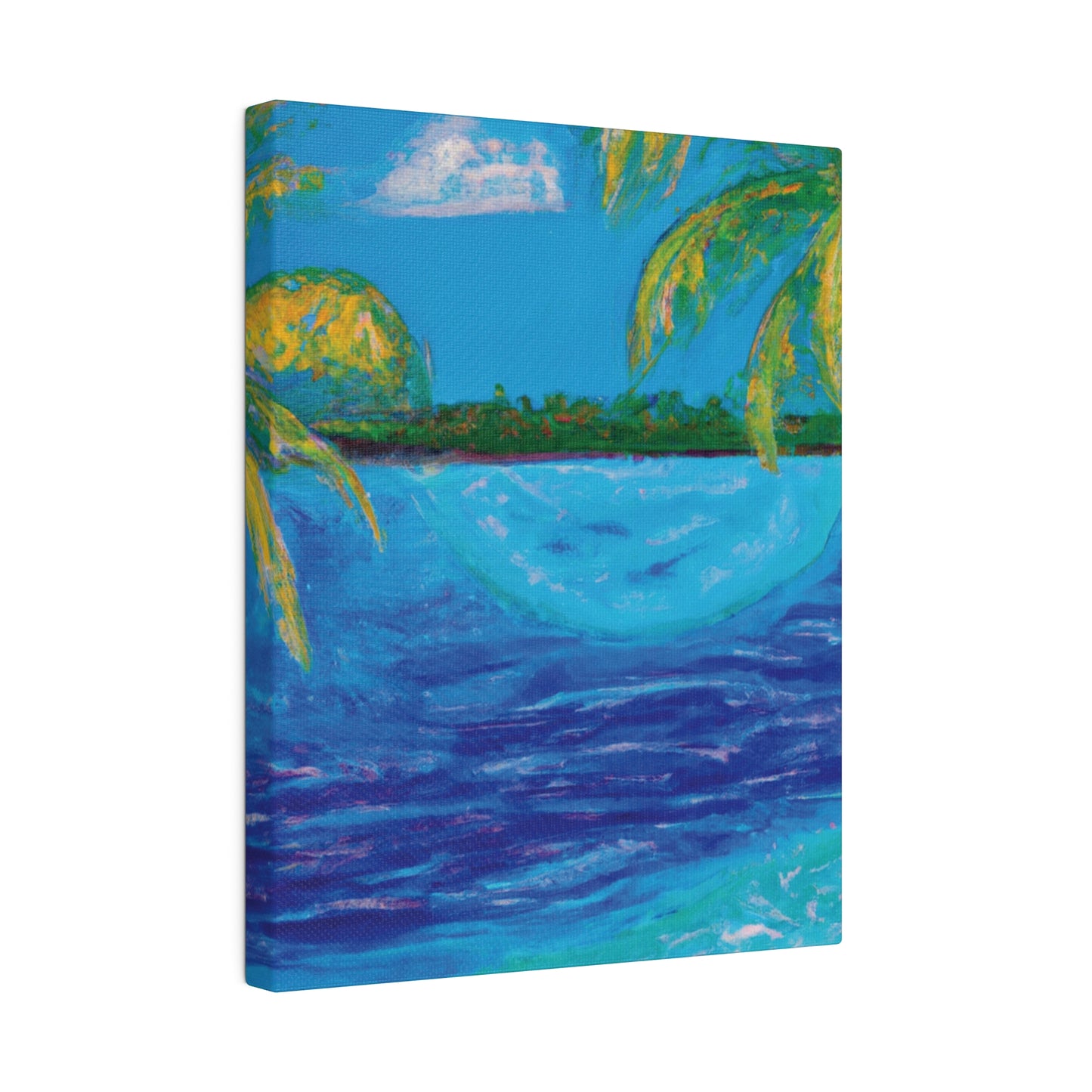 6704T - Bahamas Ocean Painting Print | Bahamas | Ocean | Beach | Poster | Home Decor | Wall Art | Canvas