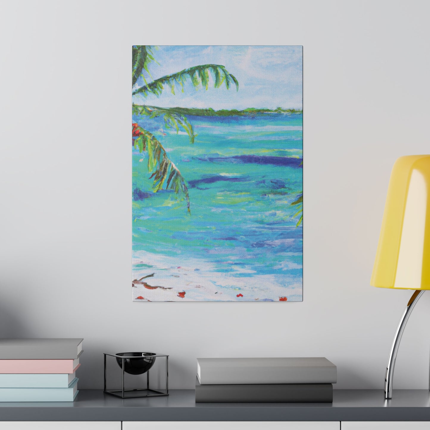 3158F - Bahamas Ocean Painting Print | Bahamas | Ocean | Beach | Poster | Home Decor | Wall Art | Canvas