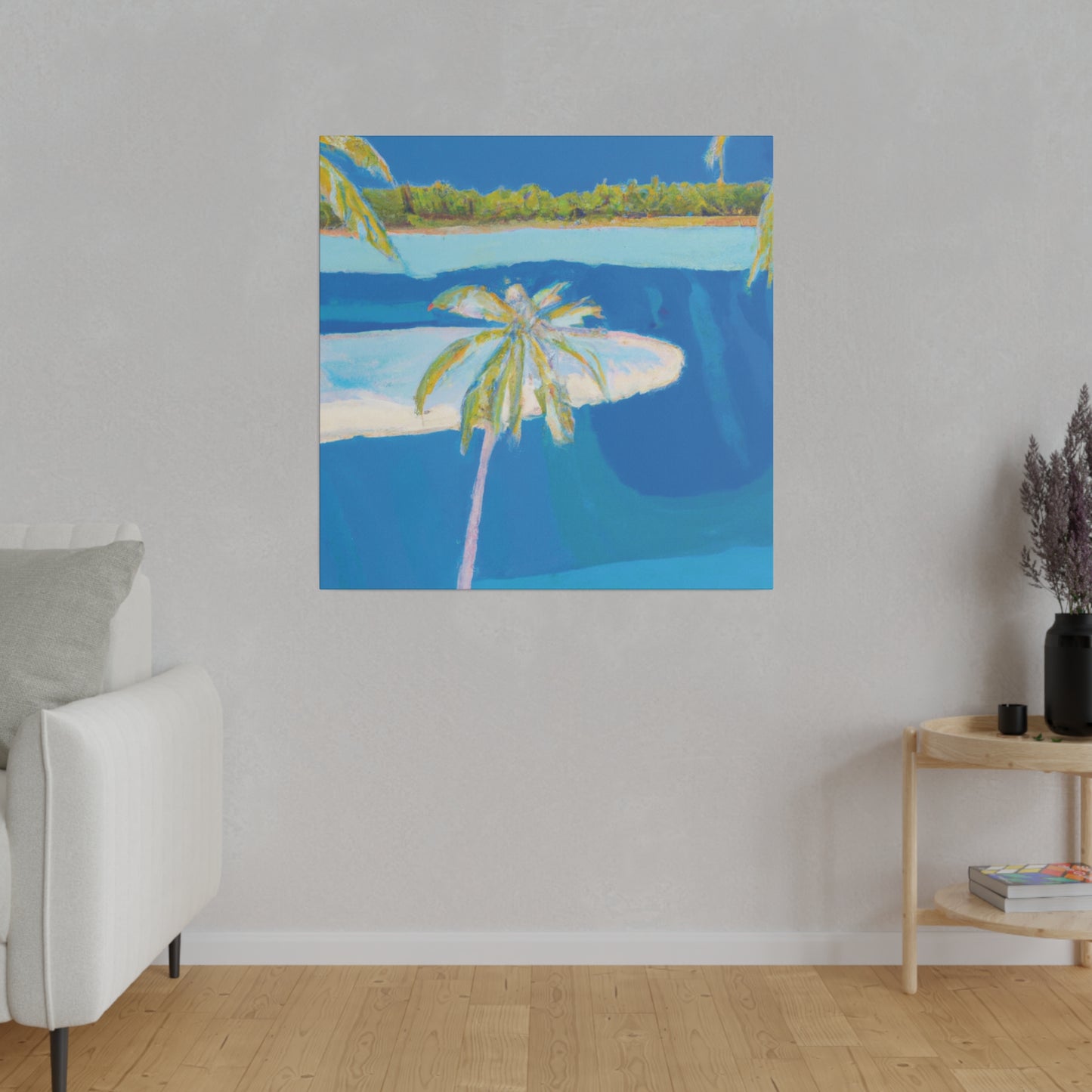 9231F - Bahamas Ocean Painting Print | Bahamas | Ocean | Beach | Poster | Home Decor | Wall Art | Canvas