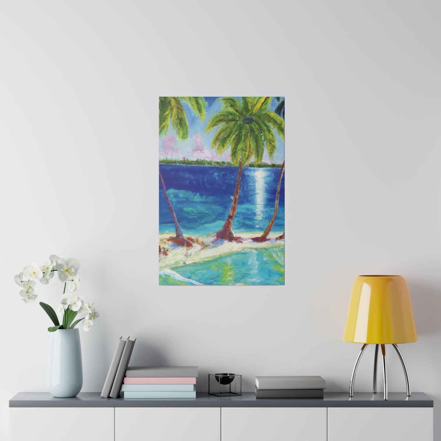 391F - Bahamas Ocean Painting Print | Bahamas | Ocean | Beach | Poster | Home Decor | Wall Art | Canvas