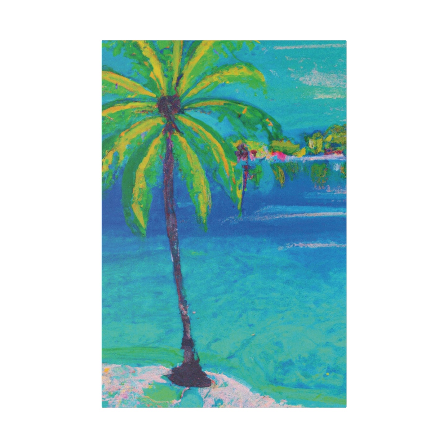 7741F - Bahamas Ocean Painting Print | Bahamas | Ocean | Beach | Poster | Home Decor | Wall Art | Canvas