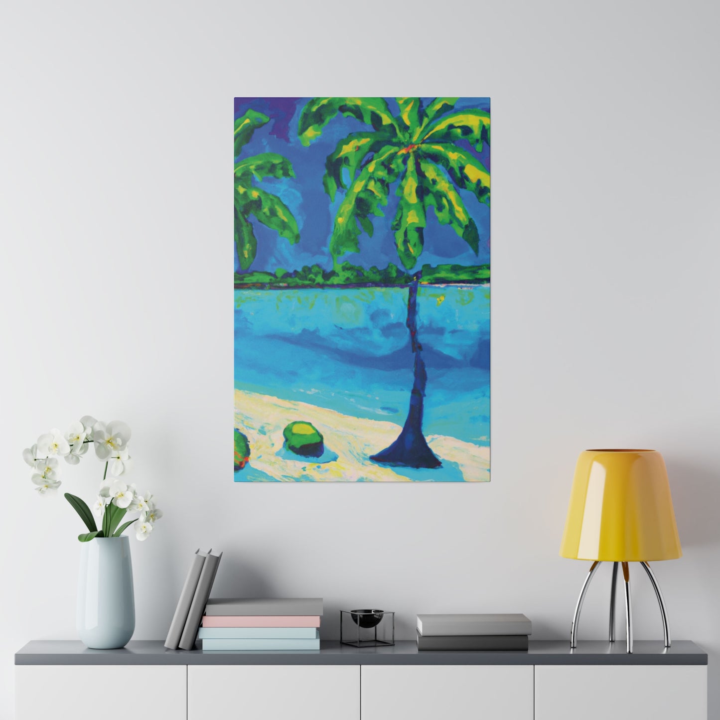 7381V - Bahamas Ocean Painting Print | Bahamas | Ocean | Beach | Poster | Home Decor | Wall Art | Canvas