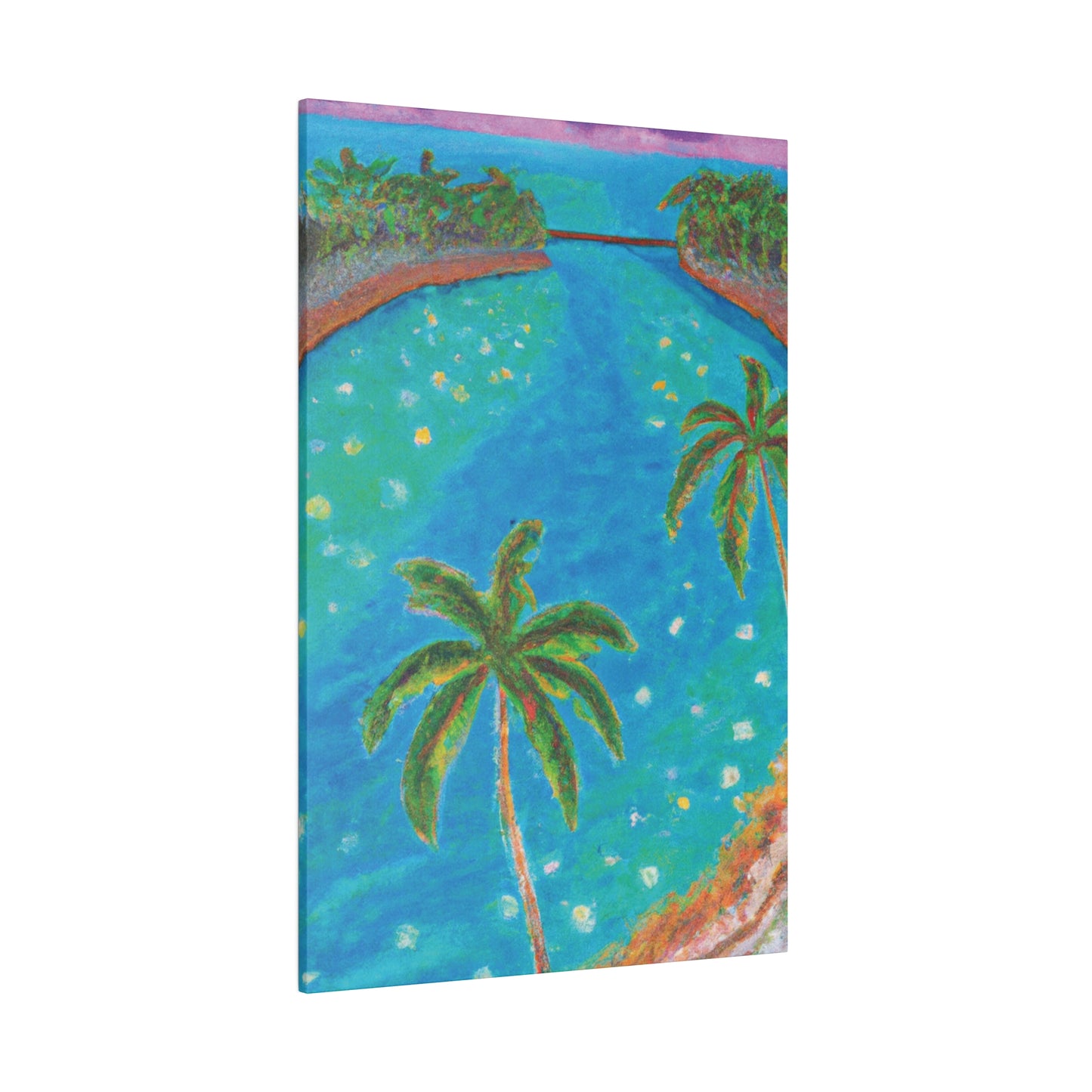 3827C - Bahamas Ocean Painting Print | Bahamas | Ocean | Beach | Poster | Home Decor | Wall Art | Canvas