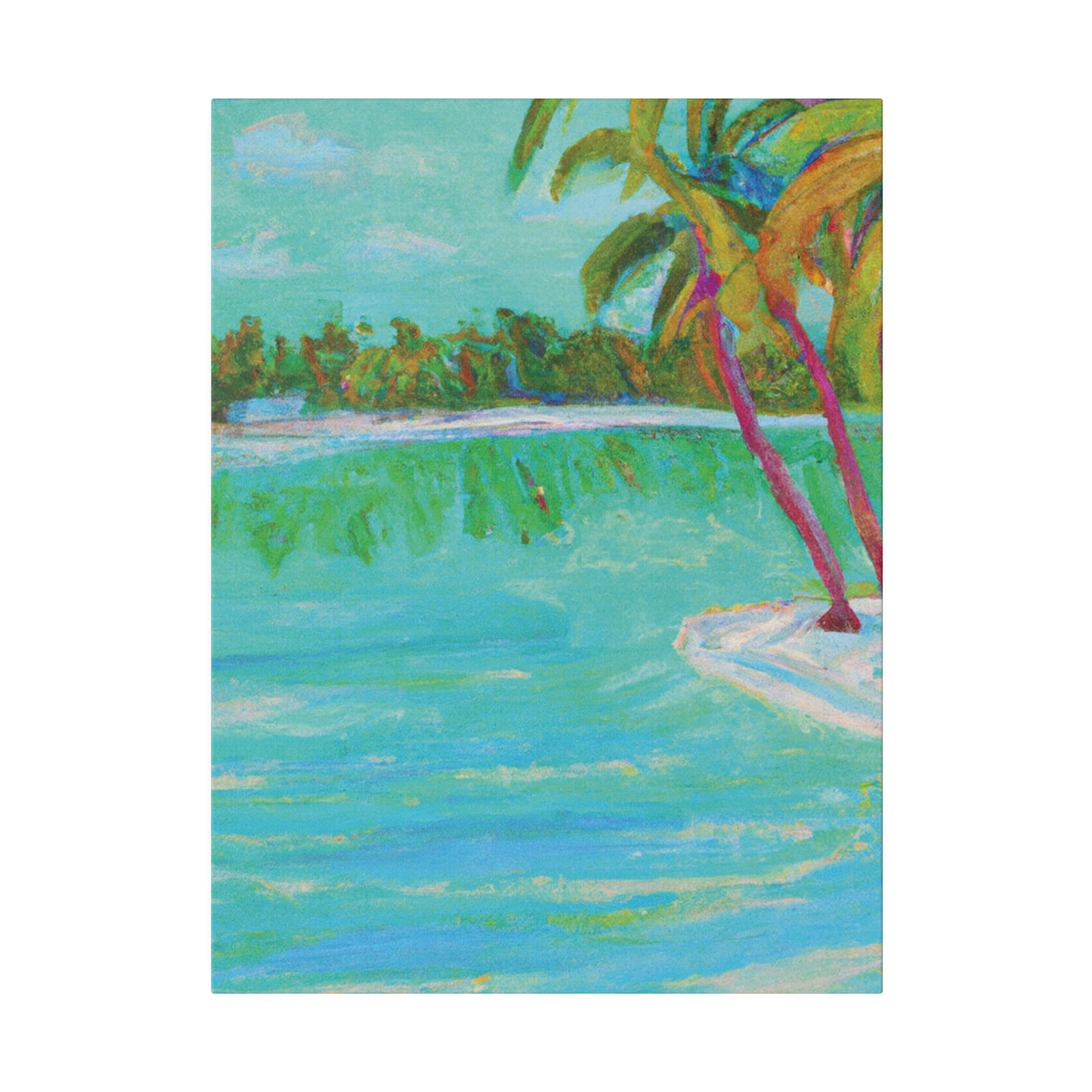 5181Z - Bahamas Ocean Painting Print | Bahamas | Ocean | Beach | Poster | Home Decor | Wall Art | Canvas