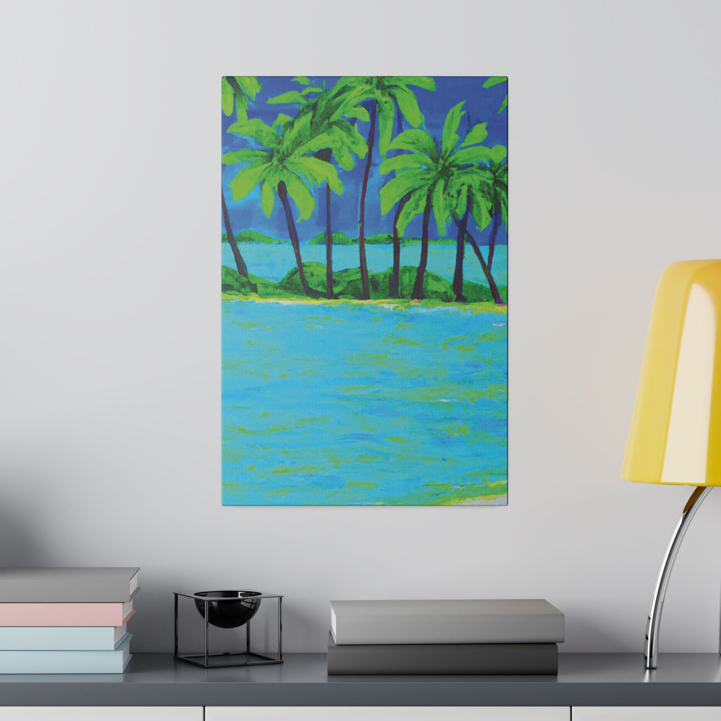 3148Z - Bahamas Ocean Painting Print | Bahamas | Ocean | Beach | Poster | Home Decor | Wall Art | Canvas