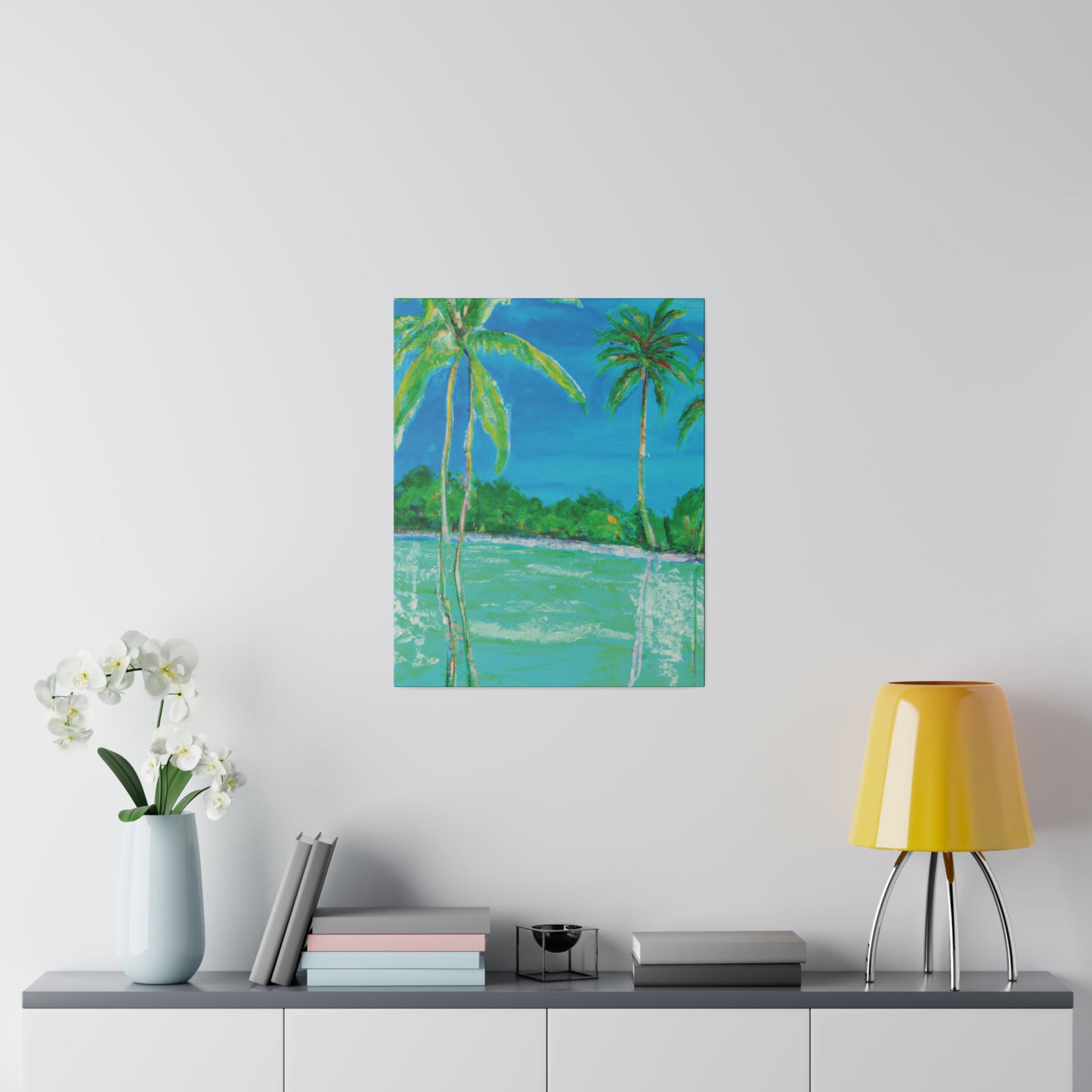 5185A - Bahamas Ocean Painting Print | Bahamas | Ocean | Beach | Poster | Home Decor | Wall Art | Canvas