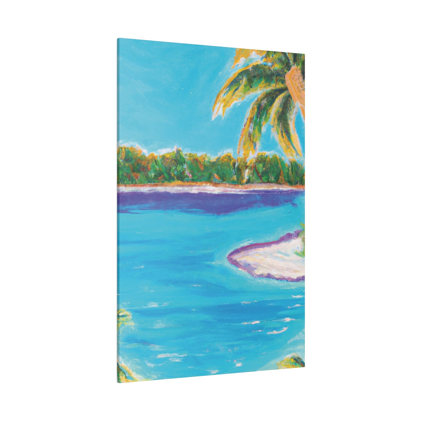 6781B - Bahamas Ocean Painting Print | Bahamas | Ocean | Beach | Poster | Home Decor | Wall Art | Canvas