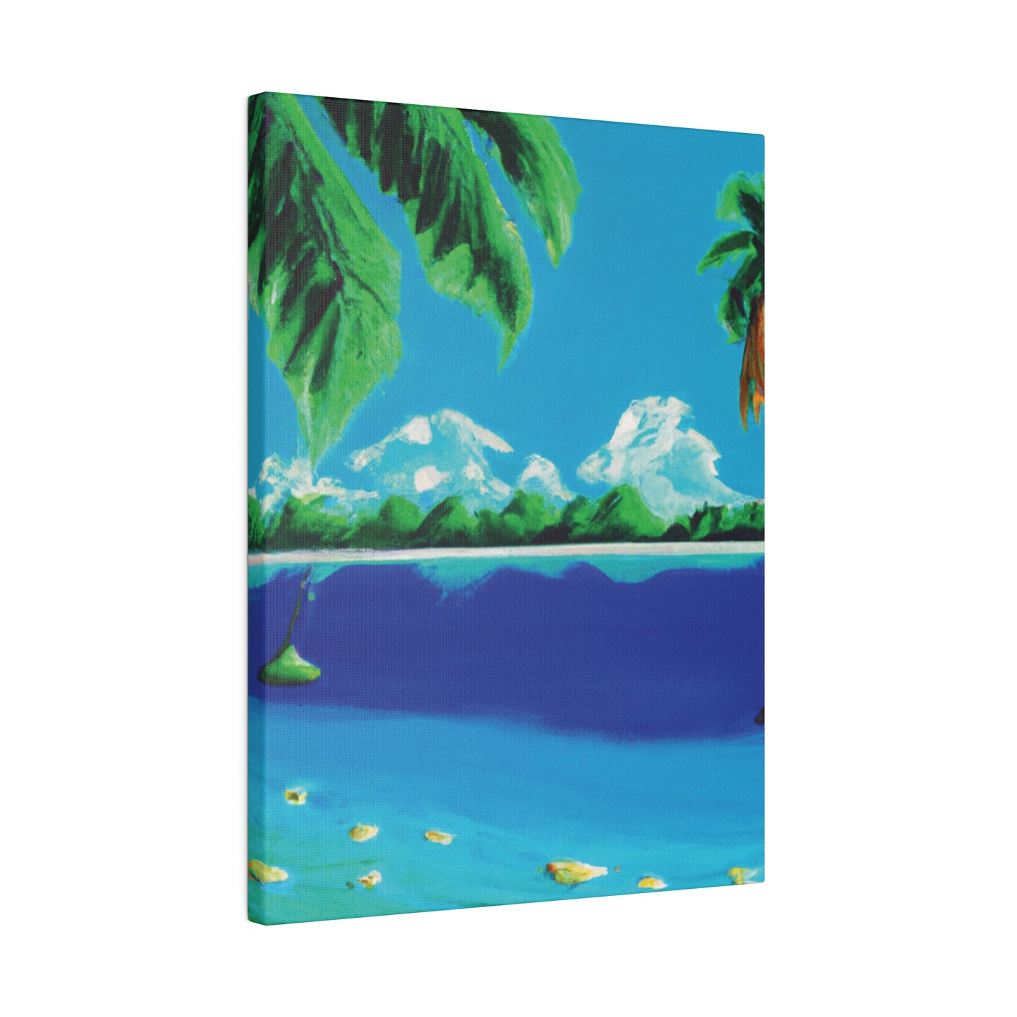 8246P - Bahamas Ocean Painting Print | Bahamas | Ocean | Beach | Poster | Home Decor | Wall Art | Canvas