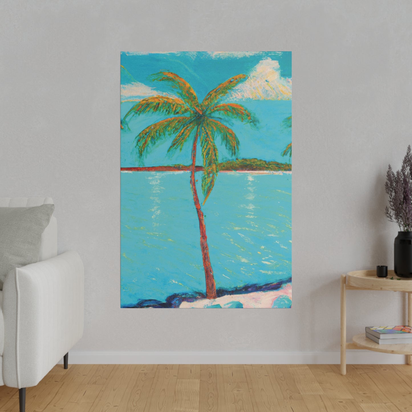 5186Z - Bahamas Ocean Painting Print | Bahamas | Ocean | Beach | Poster | Home Decor | Wall Art | Canvas