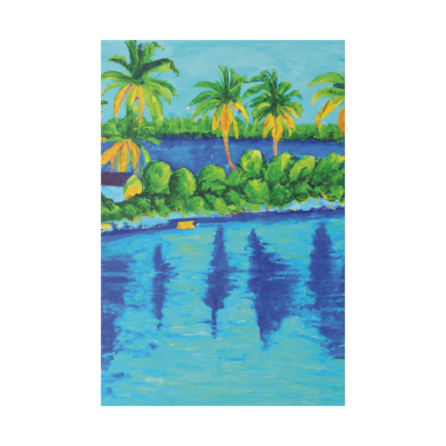 825Y - Bahamas Ocean Painting Print | Bahamas | Ocean | Beach | Poster | Home Decor | Wall Art | Canvas