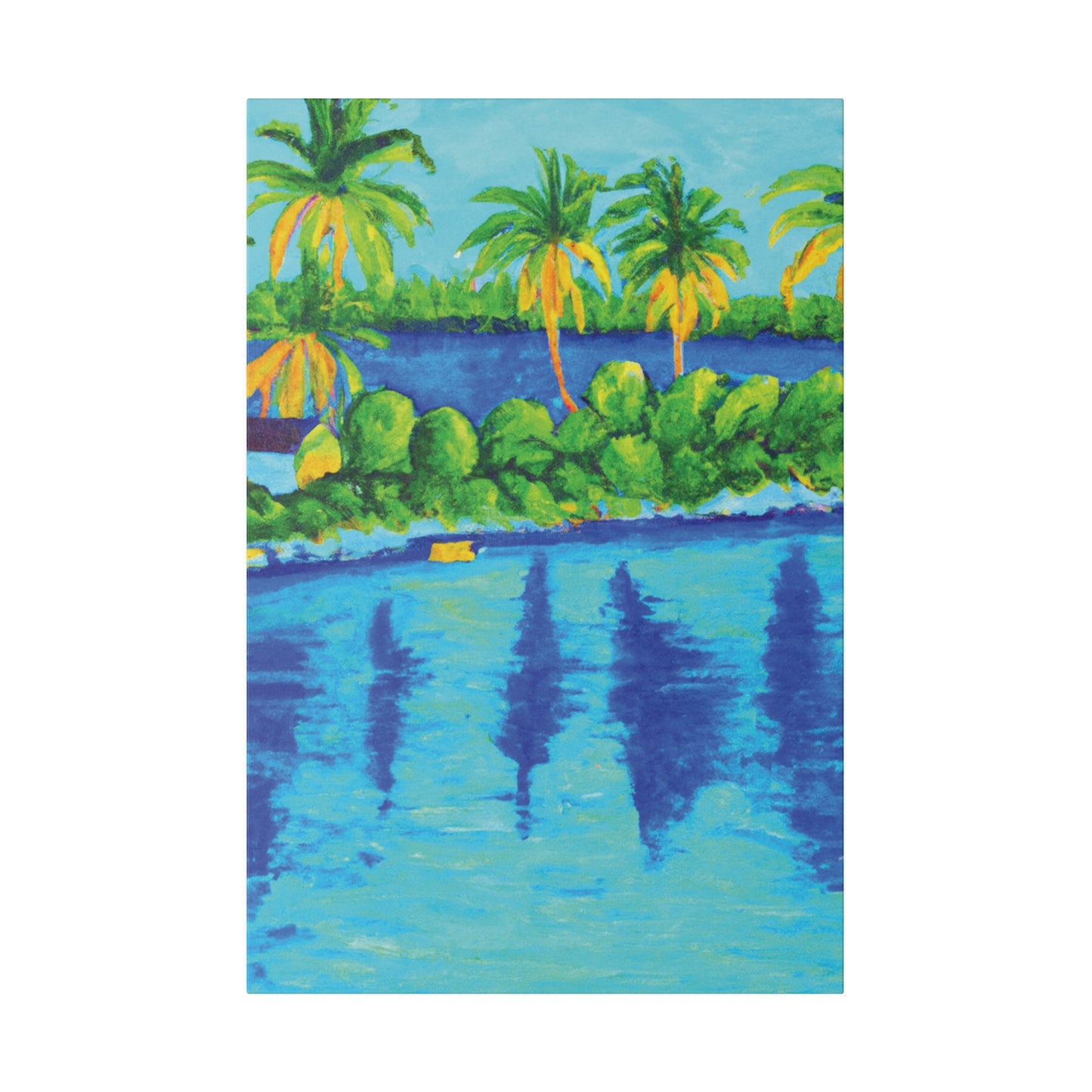 825Y - Bahamas Ocean Painting Print | Bahamas | Ocean | Beach | Poster | Home Decor | Wall Art | Canvas