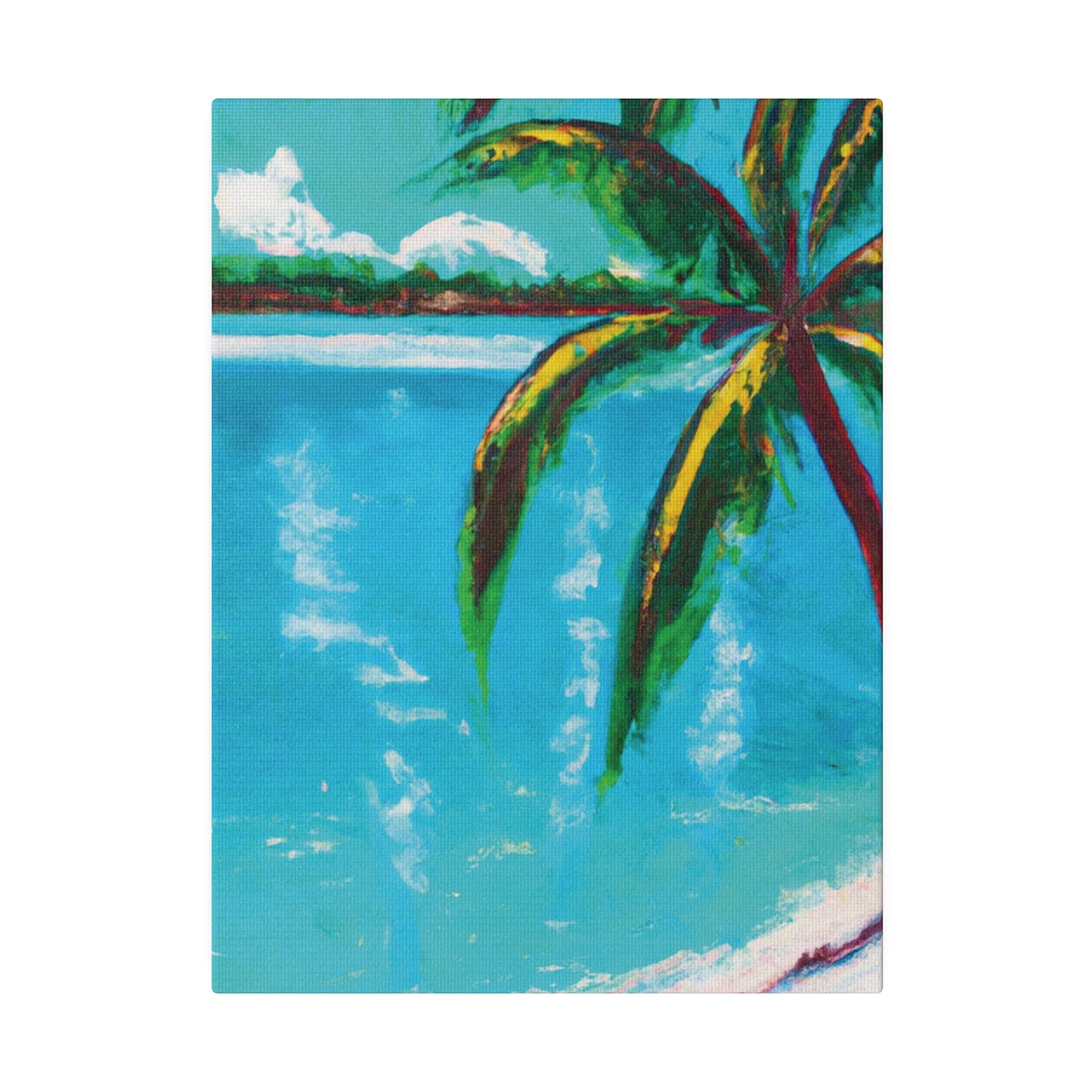 3917M - Bahamas Ocean Painting Print | Bahamas | Ocean | Beach | Poster | Home Decor | Wall Art | Canvas