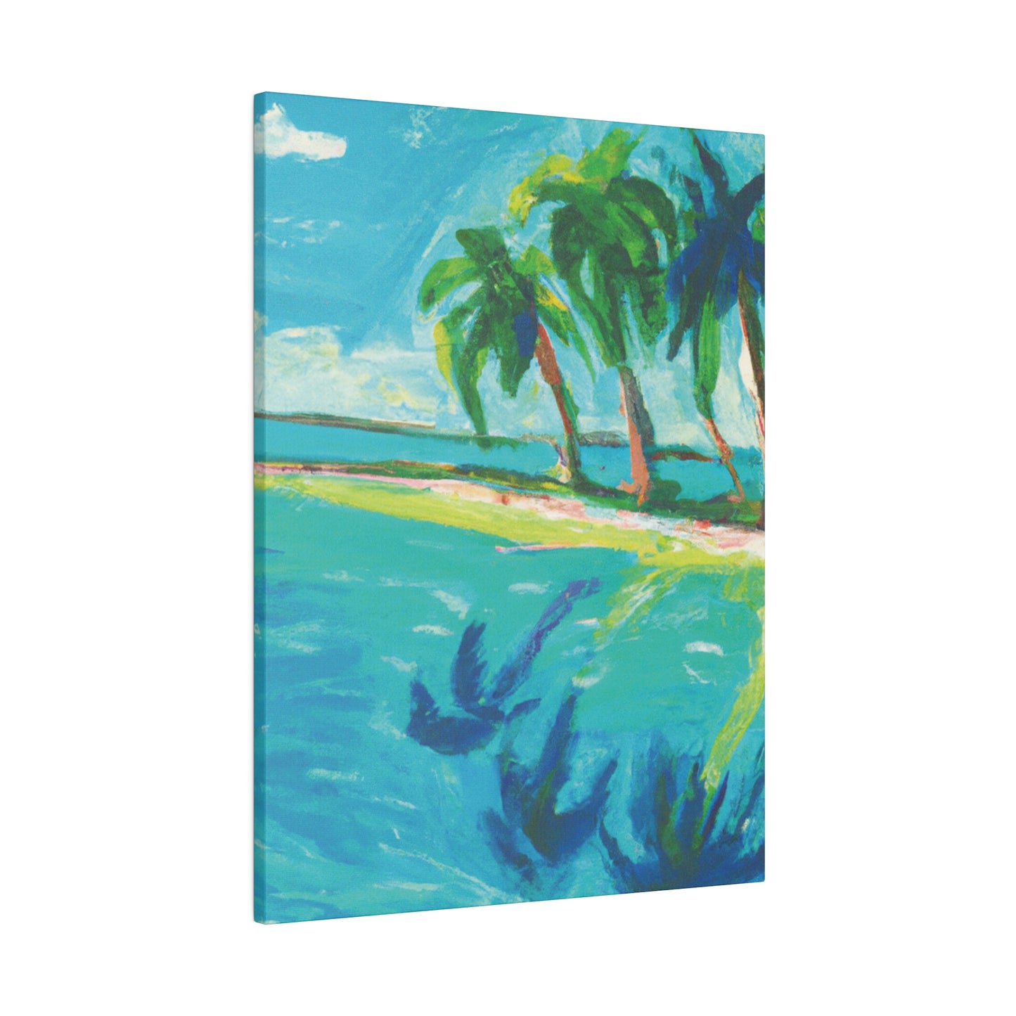 7326Z - Bahamas Ocean Painting Print | Bahamas | Ocean | Beach | Poster | Home Decor | Wall Art | Canvas