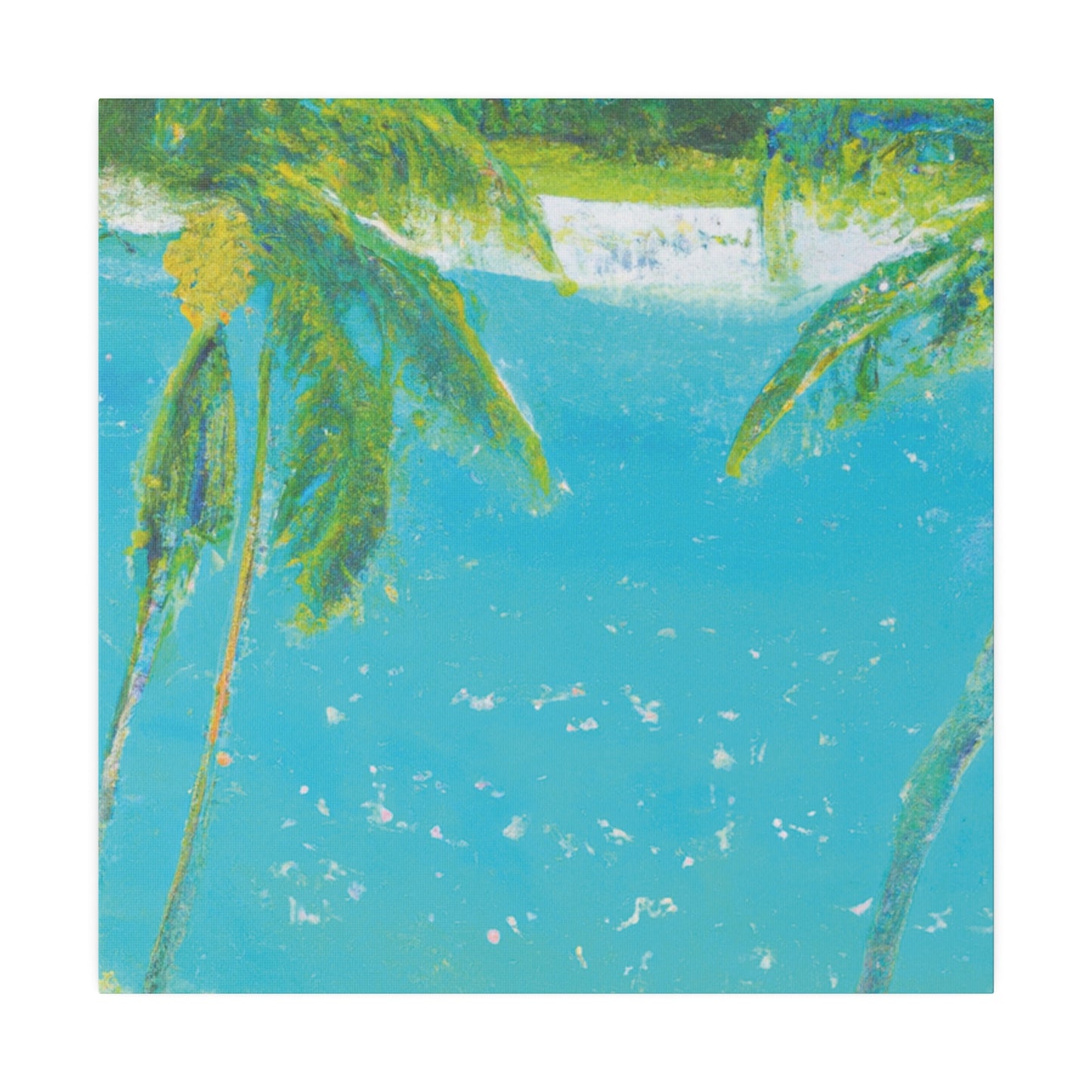 8563Y - Bahamas Ocean Painting Print | Bahamas | Ocean | Beach | Poster | Home Decor | Wall Art | Canvas