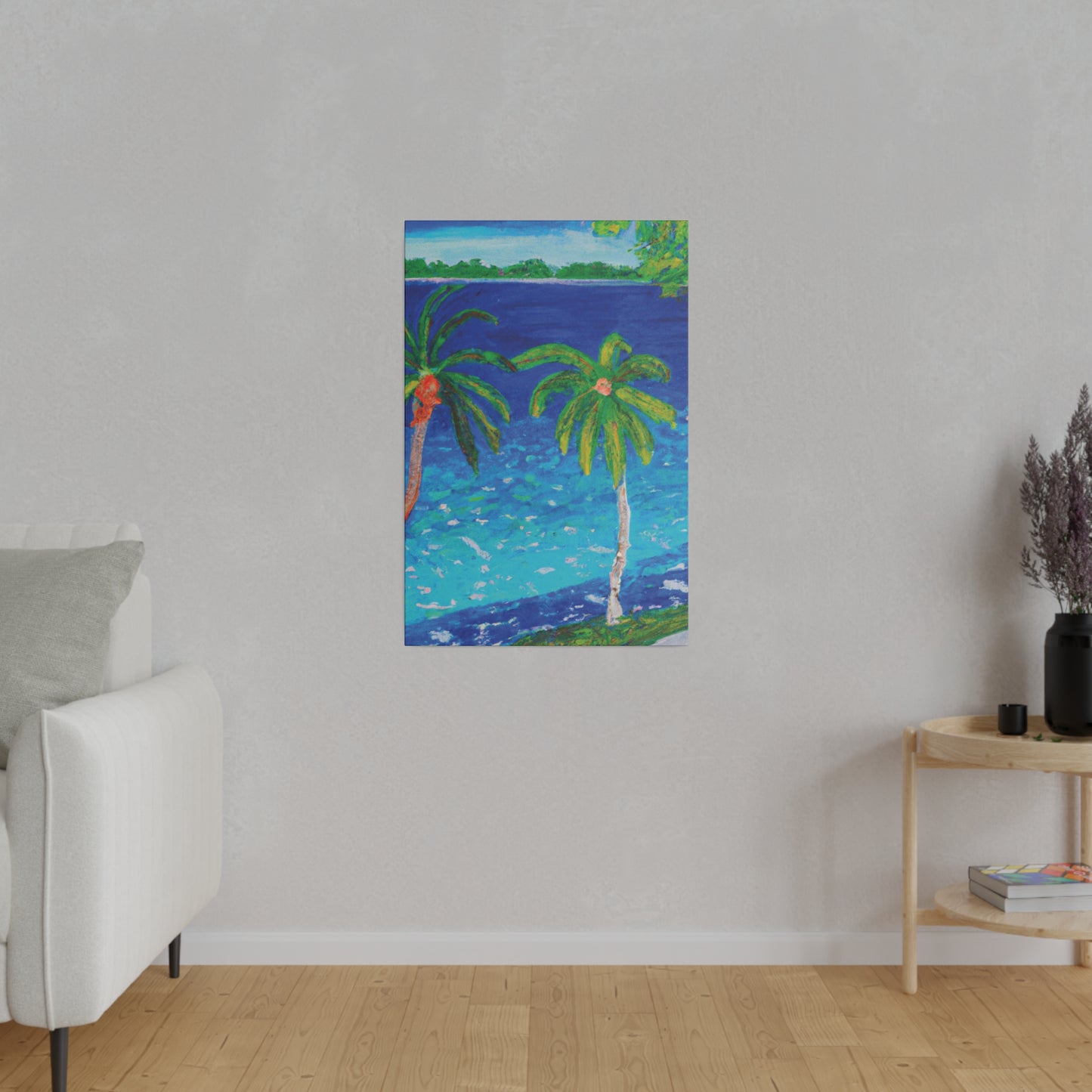 7992Z - Bahamas Ocean Painting Print | Bahamas | Ocean | Beach | Poster | Home Decor | Wall Art | Canvas