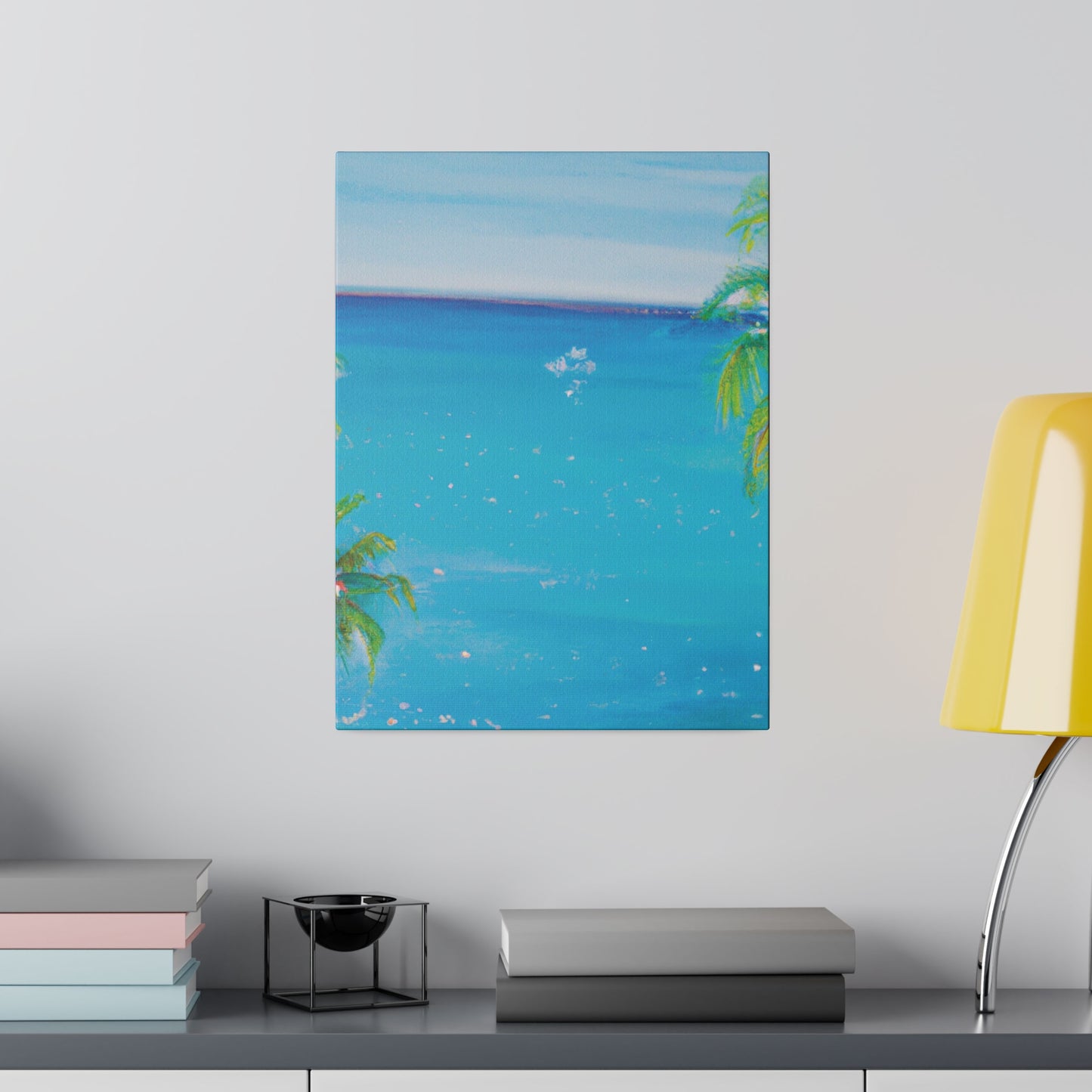 5683U - Bahamas Ocean Painting Print | Bahamas | Ocean | Beach | Poster | Home Decor | Wall Art | Canvas