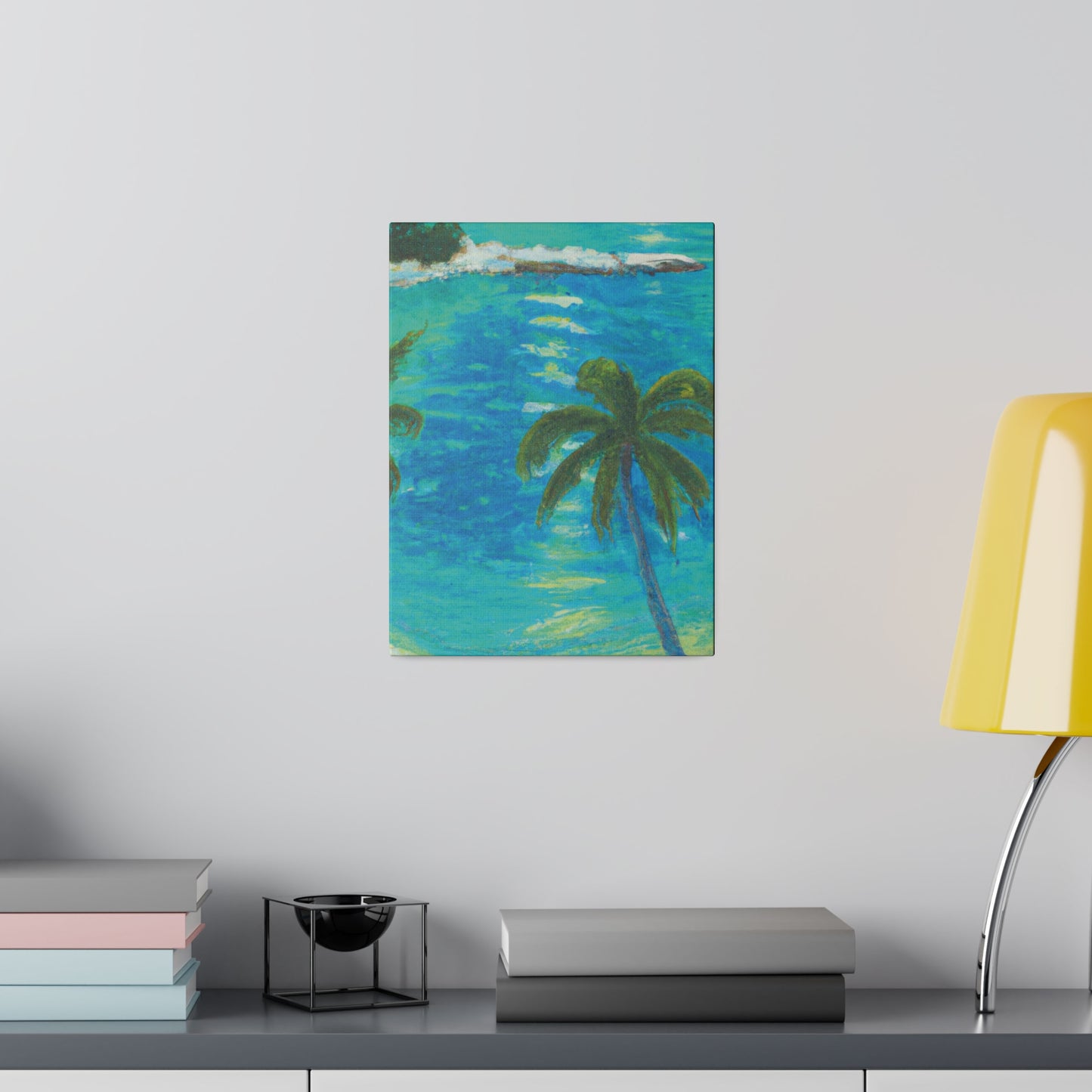 4512F - Bahamas Ocean Painting Print | Bahamas | Ocean | Beach | Poster | Home Decor | Wall Art | Canvas