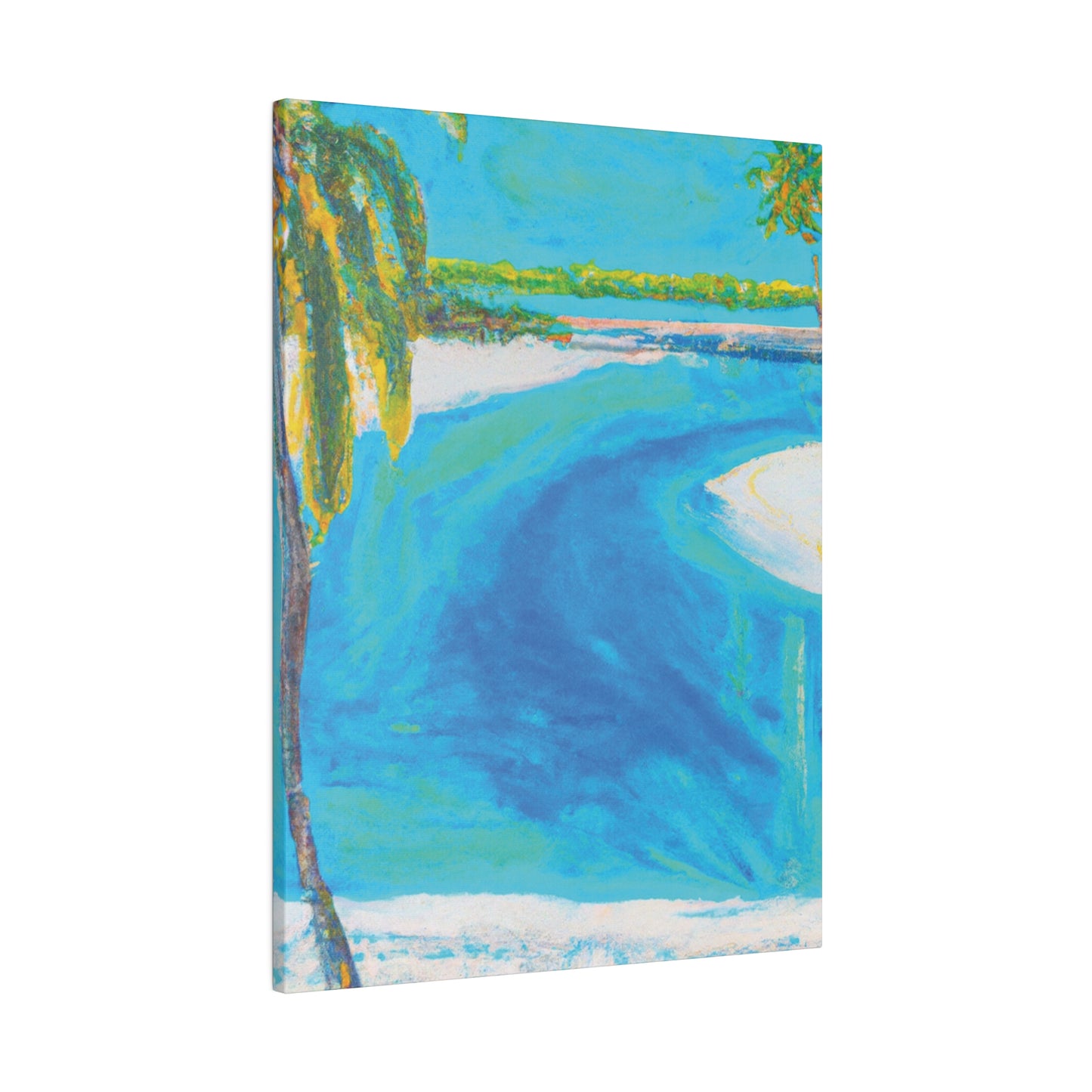 9106H - Bahamas Ocean Painting Print | Bahamas | Ocean | Beach | Poster | Home Decor | Wall Art | Canvas