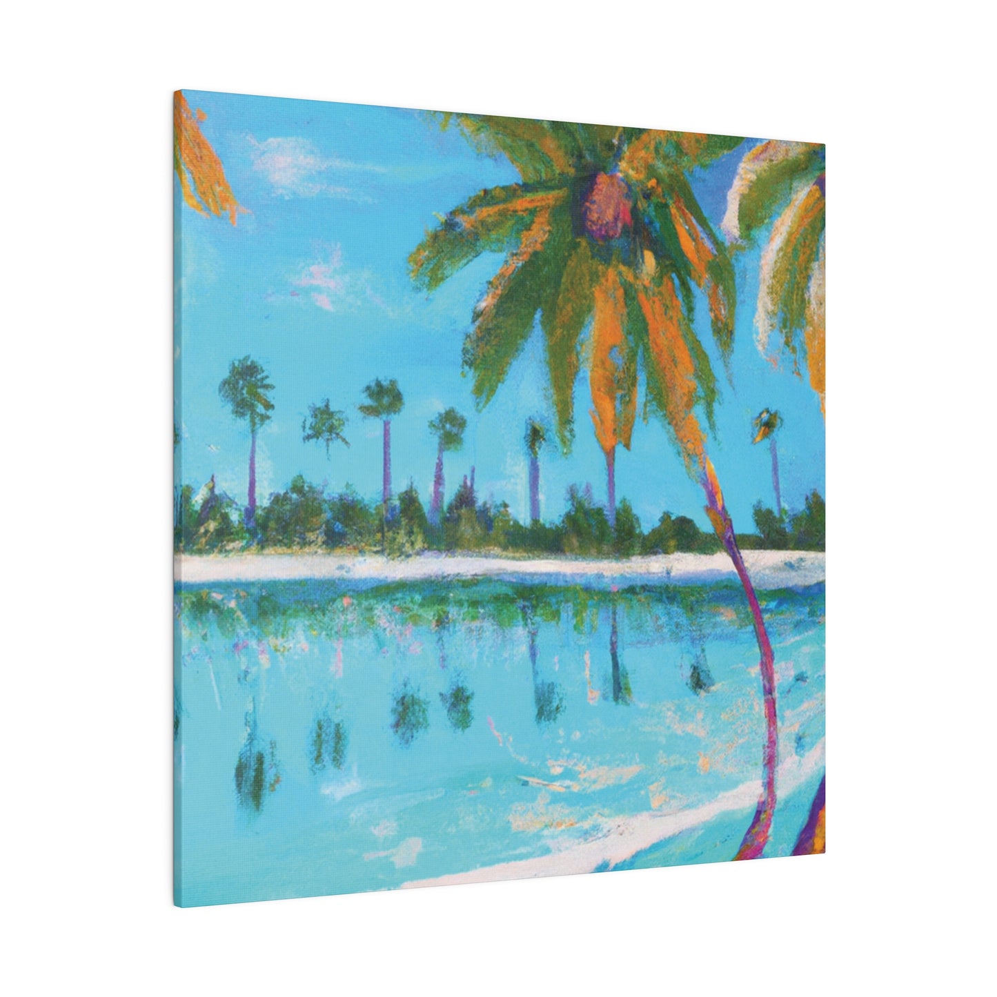 8723S - Bahamas Ocean Painting Print | Bahamas | Ocean | Beach | Poster | Home Decor | Wall Art | Canvas