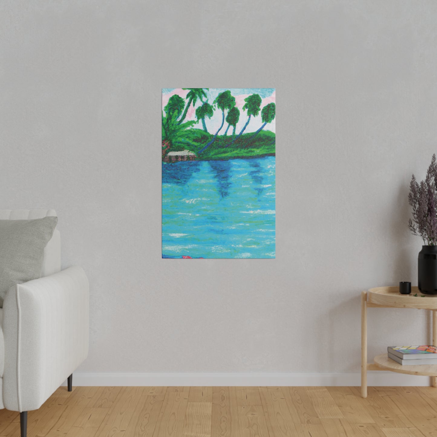 9457L - Bahamas Ocean Painting Print | Bahamas | Ocean | Beach | Poster | Home Decor | Wall Art | Canvas